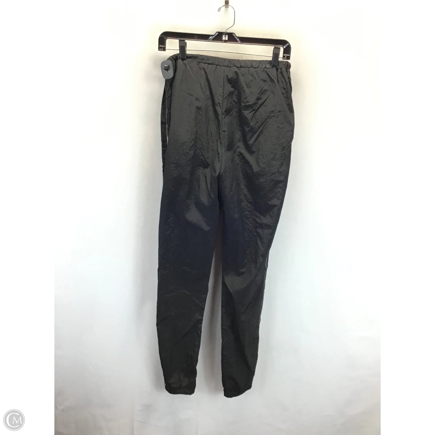 Athletic Pants 2pc By Clothes Mentor In Black & Grey, Size: M