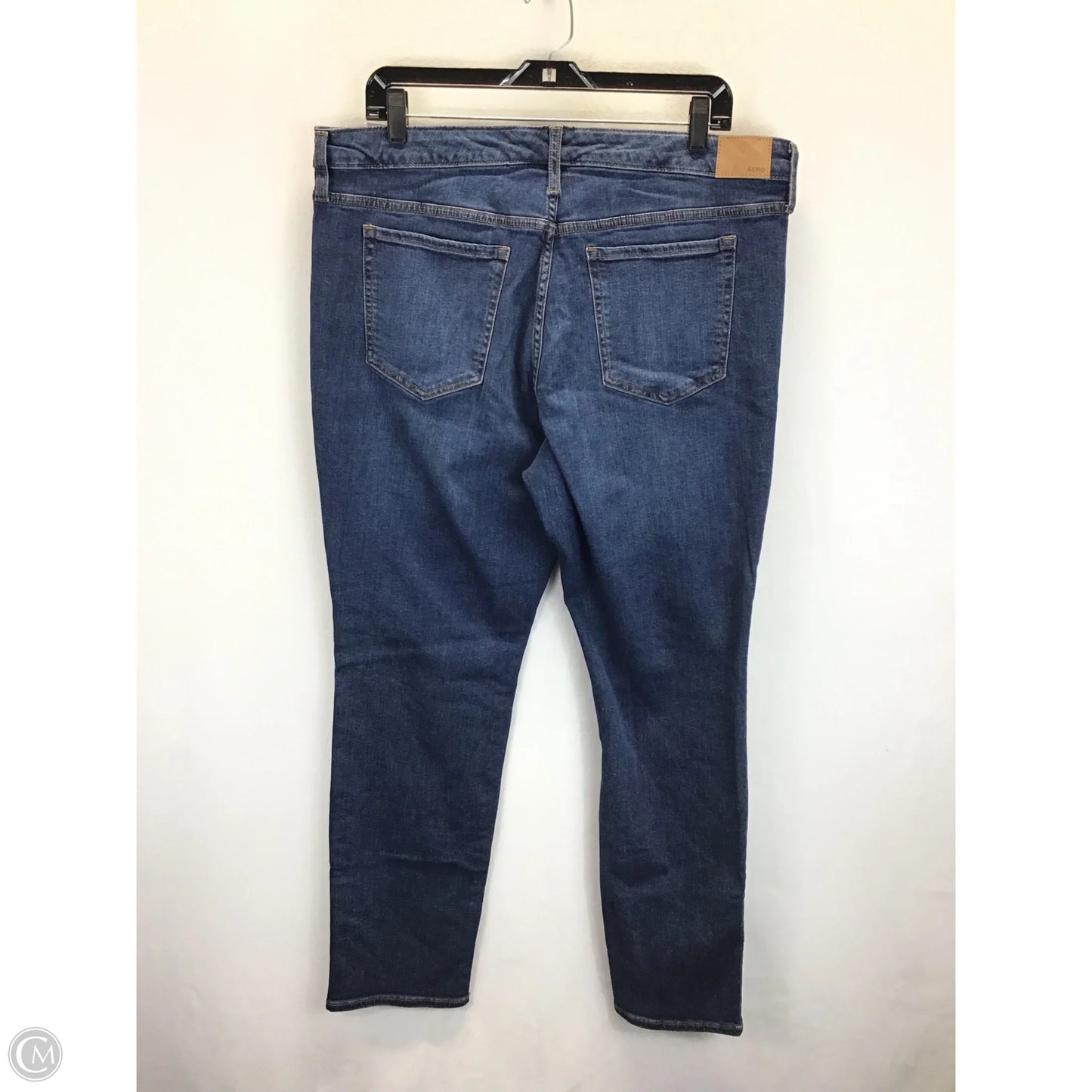 Jeans Skinny By Aeropostale In Blue Denim, Size: 18