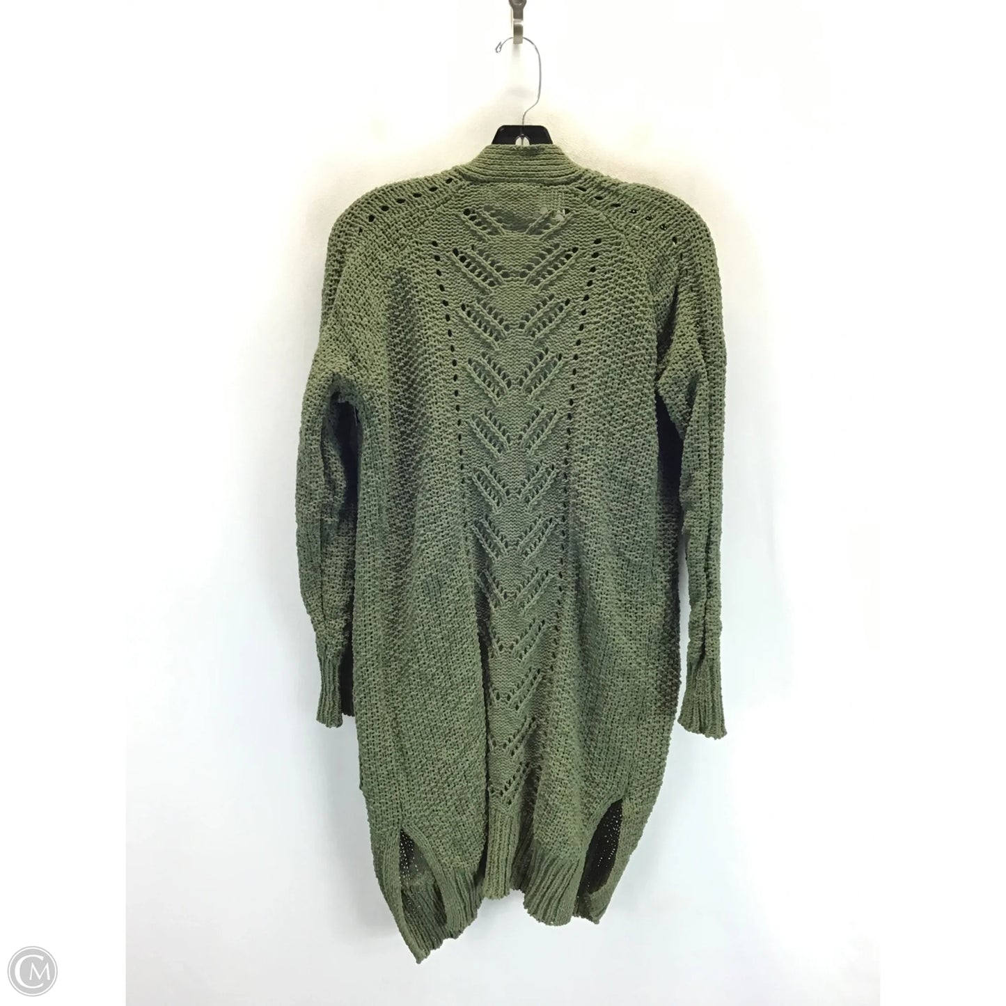 Cardigan By Poof In Green, Size: S