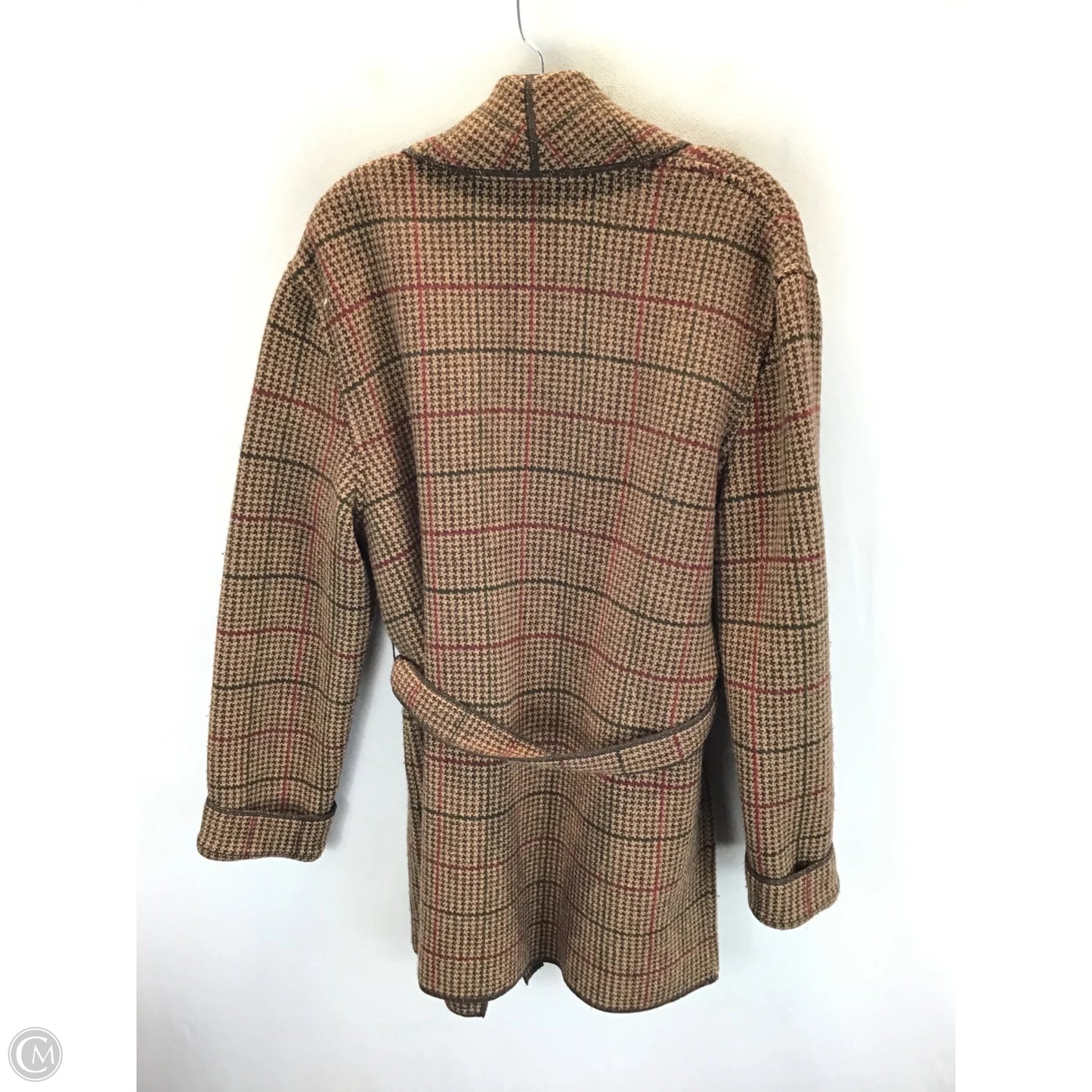 Blazer By Lauren By Ralph Lauren In Brown & Purple, Size: Xl