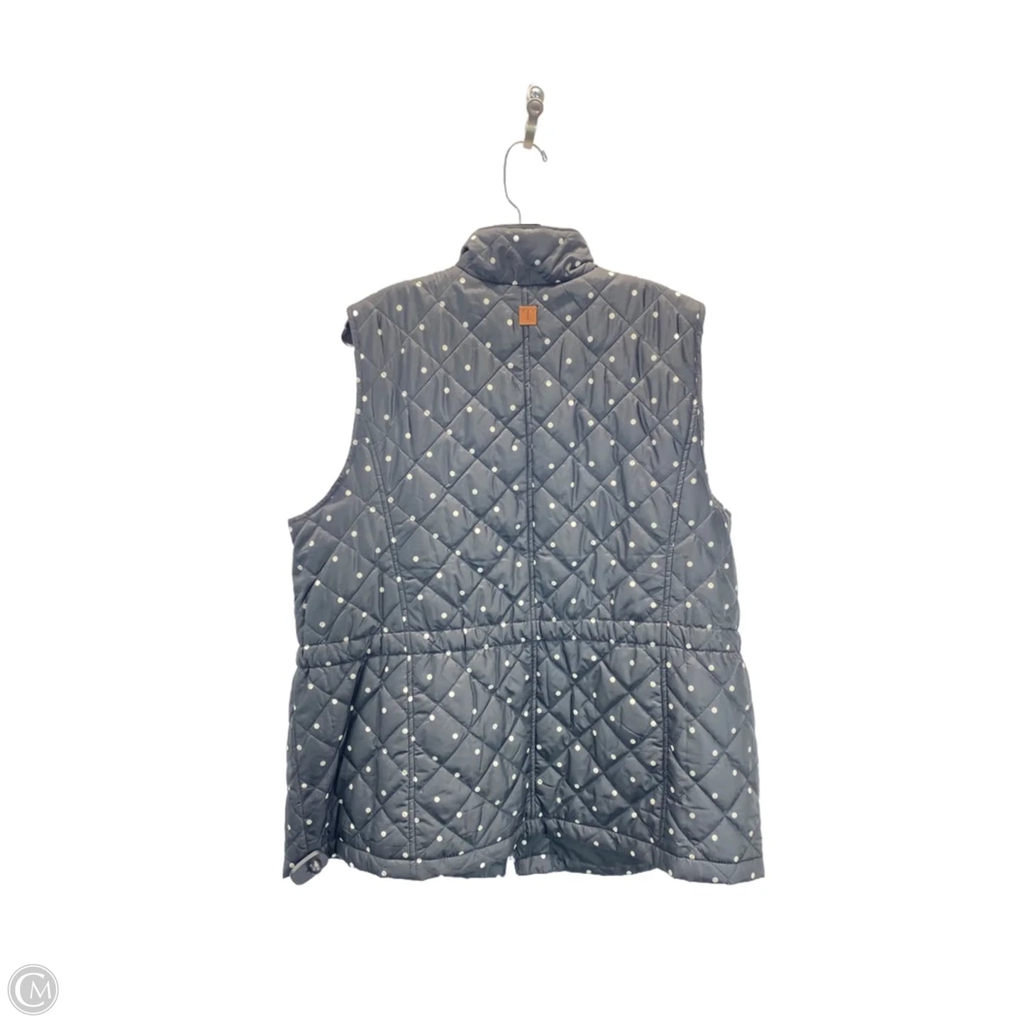 Vest Puffer & Quilted By Talbots In Black, Size: 2x