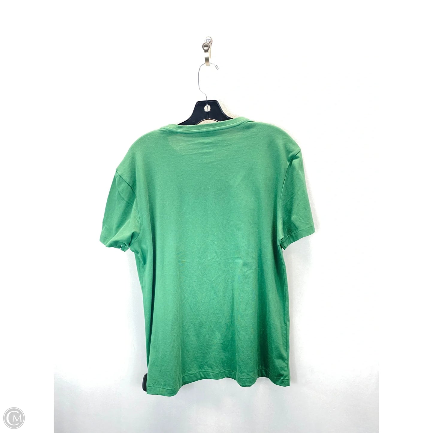 Top Short Sleeve By Polo Ralph Lauren In Green, Size: M