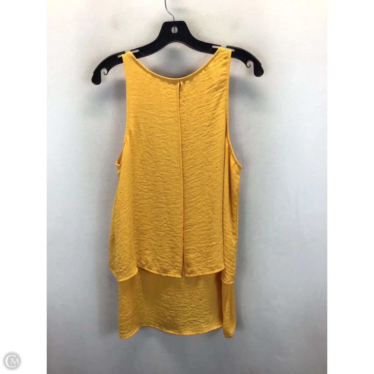 Top Sleeveless By Ana In Yellow, Size: L
