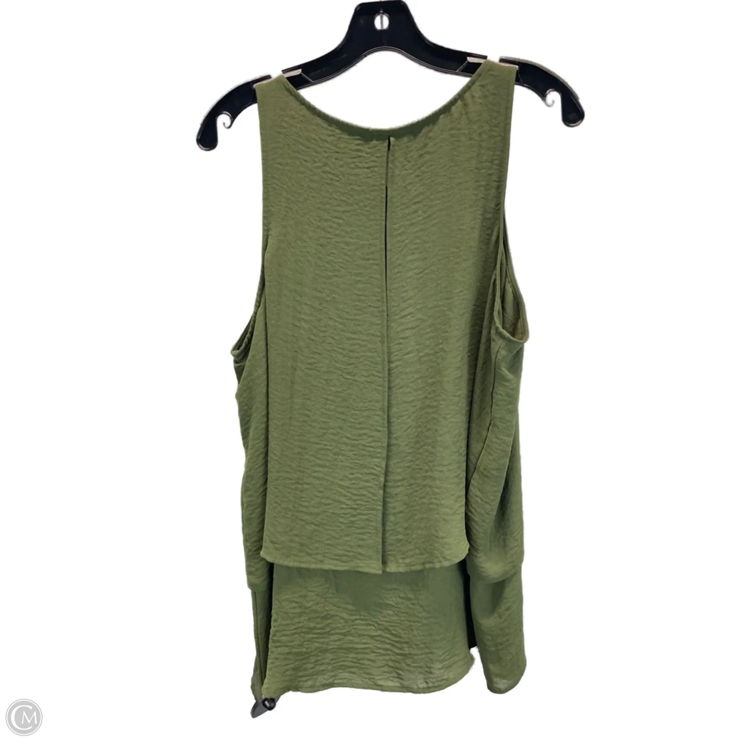 Top Short Sleeve By Ana In Green, Size: Xl