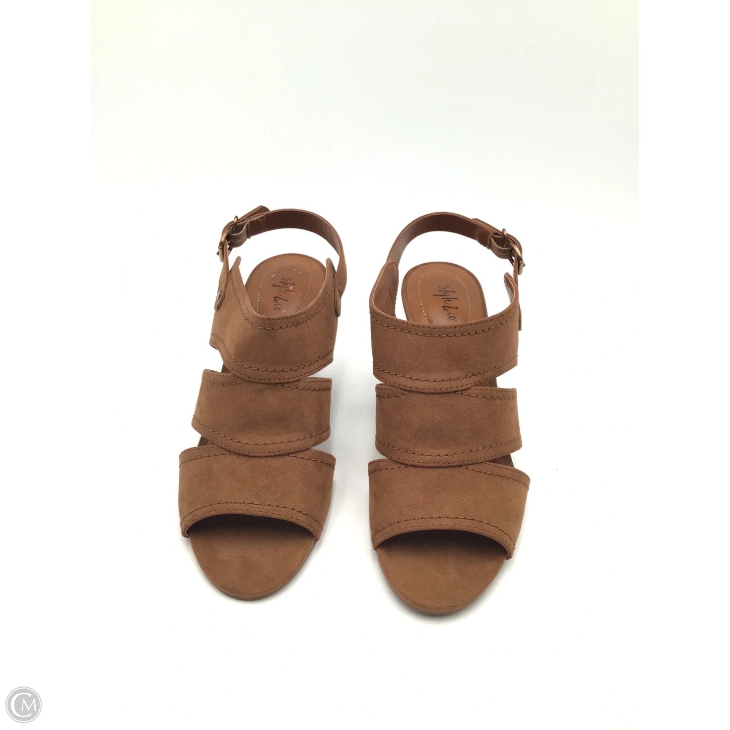 Shoes Heels Kitten By Style And Co Collection Women In Brown, Size: 9