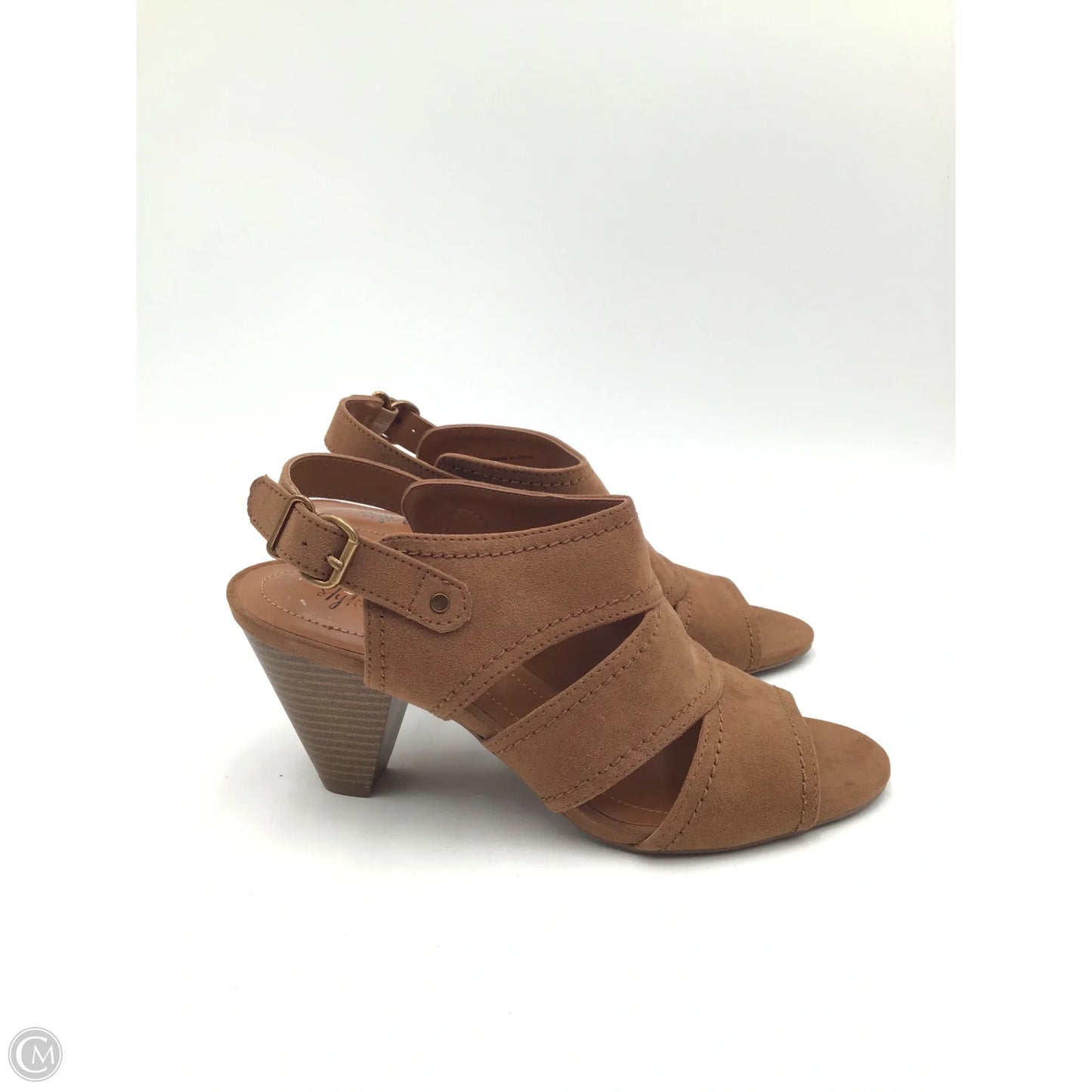 Shoes Heels Kitten By Style And Co Collection Women In Brown, Size: 9