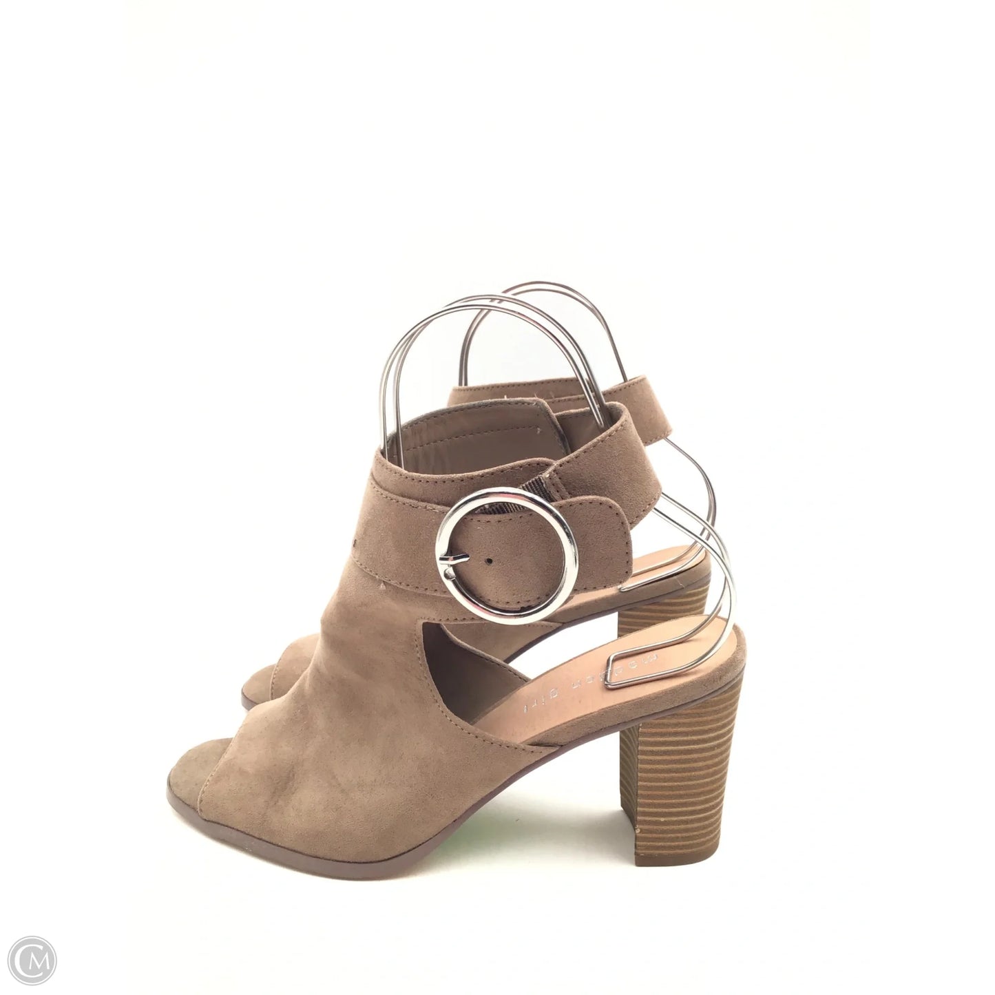 Shoes Heels Platform By Madden Girl In Brown, Size: 9.5