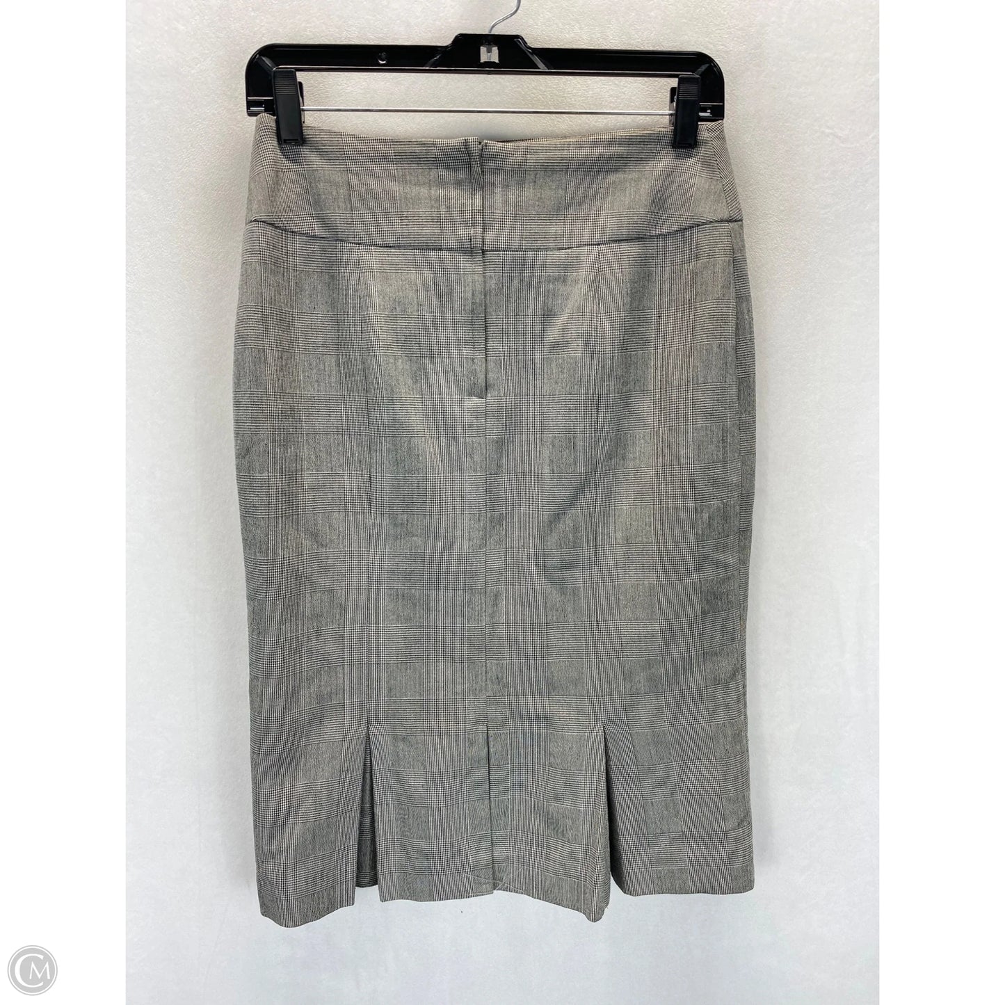 Skirt Midi By H&m In Plaid Pattern, Size: 6