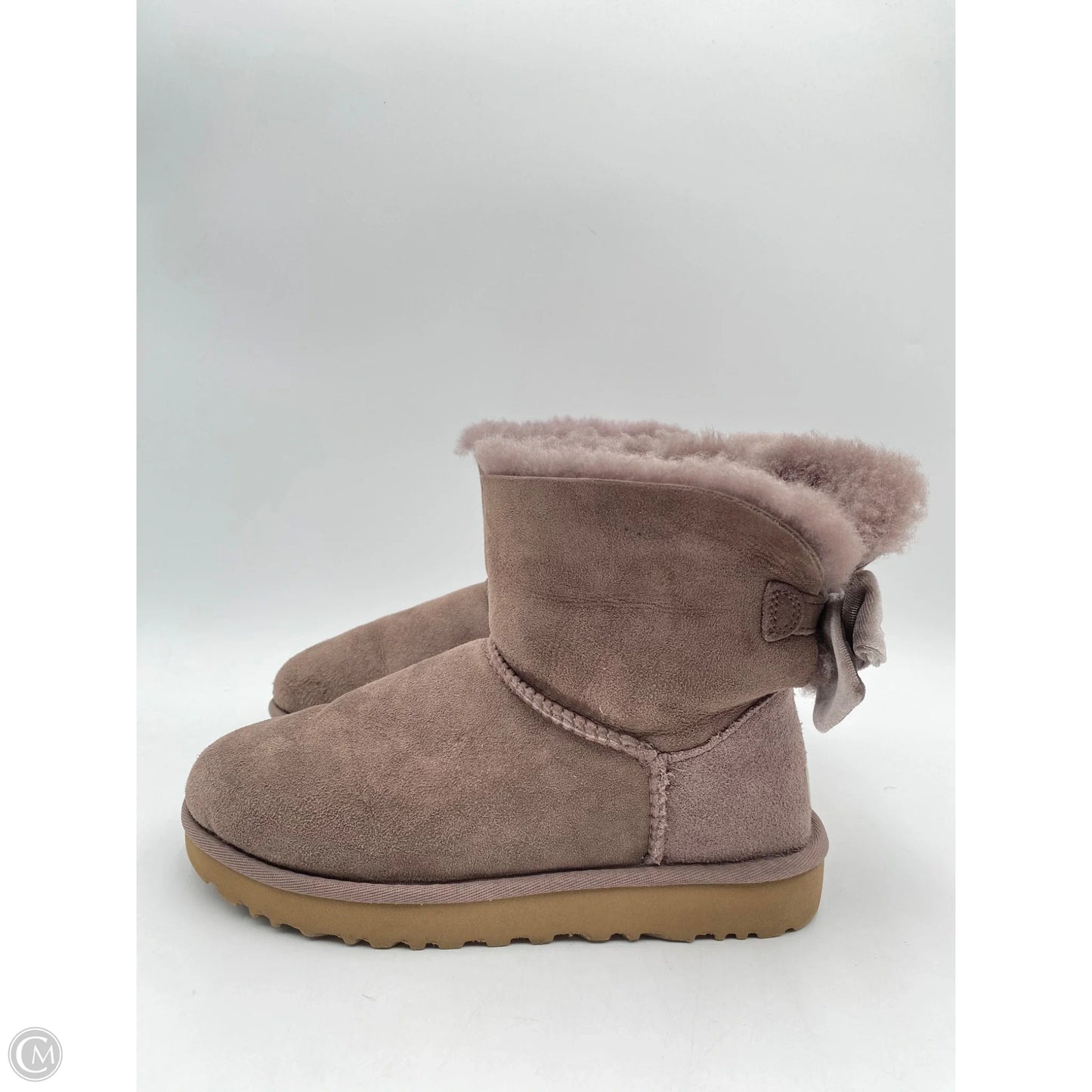 Boots Designer By Ugg In Purple, Size: 7