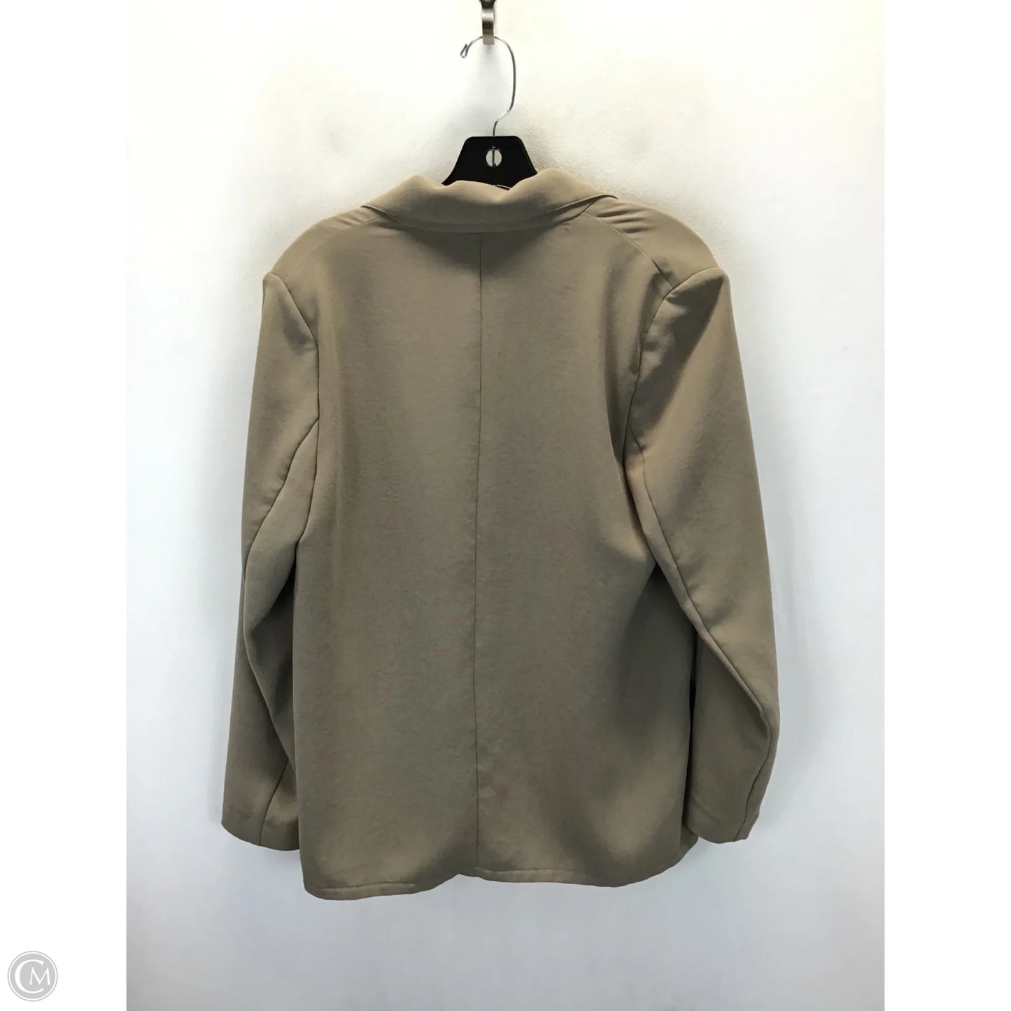 Blazer By Clothes Mentor In Brown, Size: M