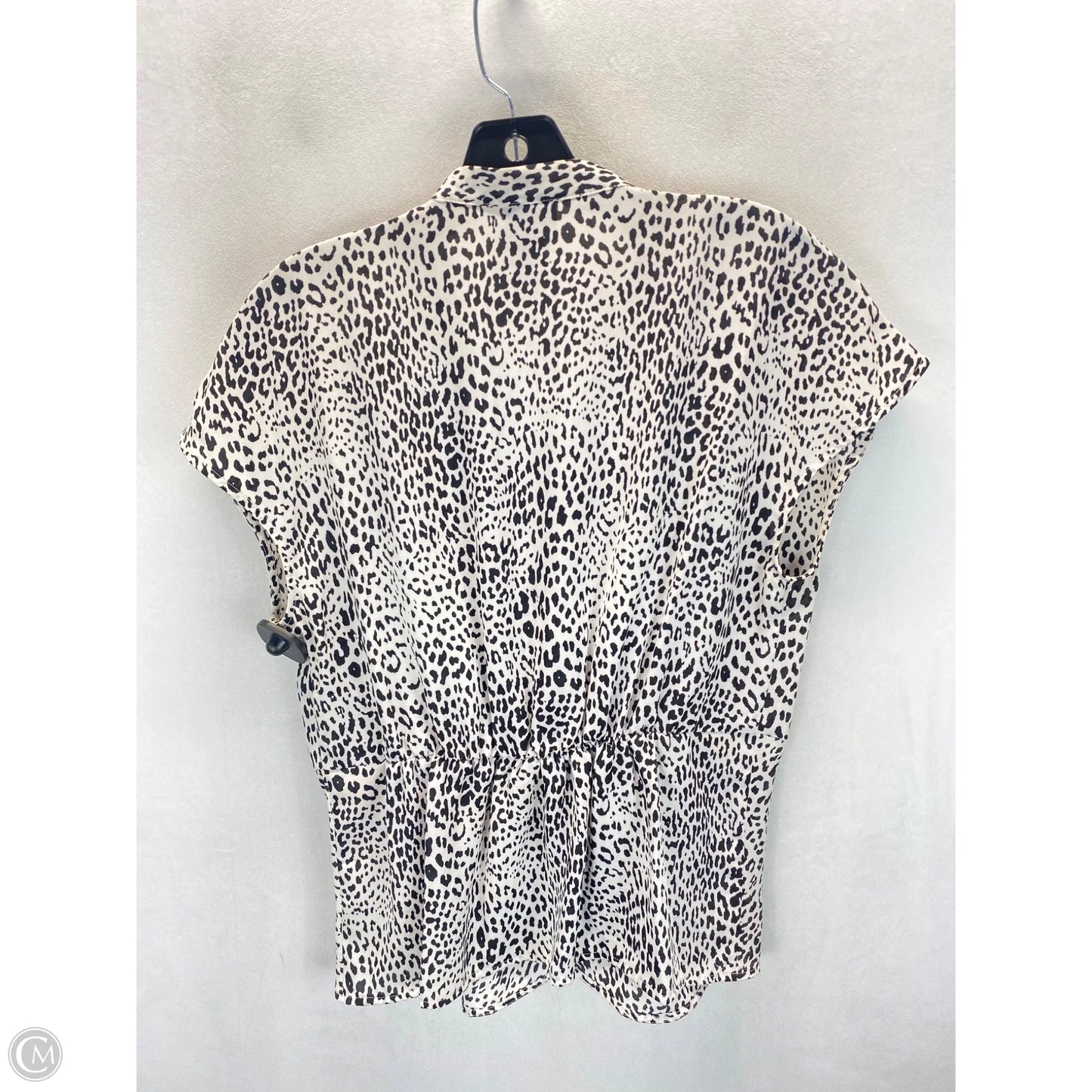 Top Sleeveless By Worthington In Animal Print, Size: M