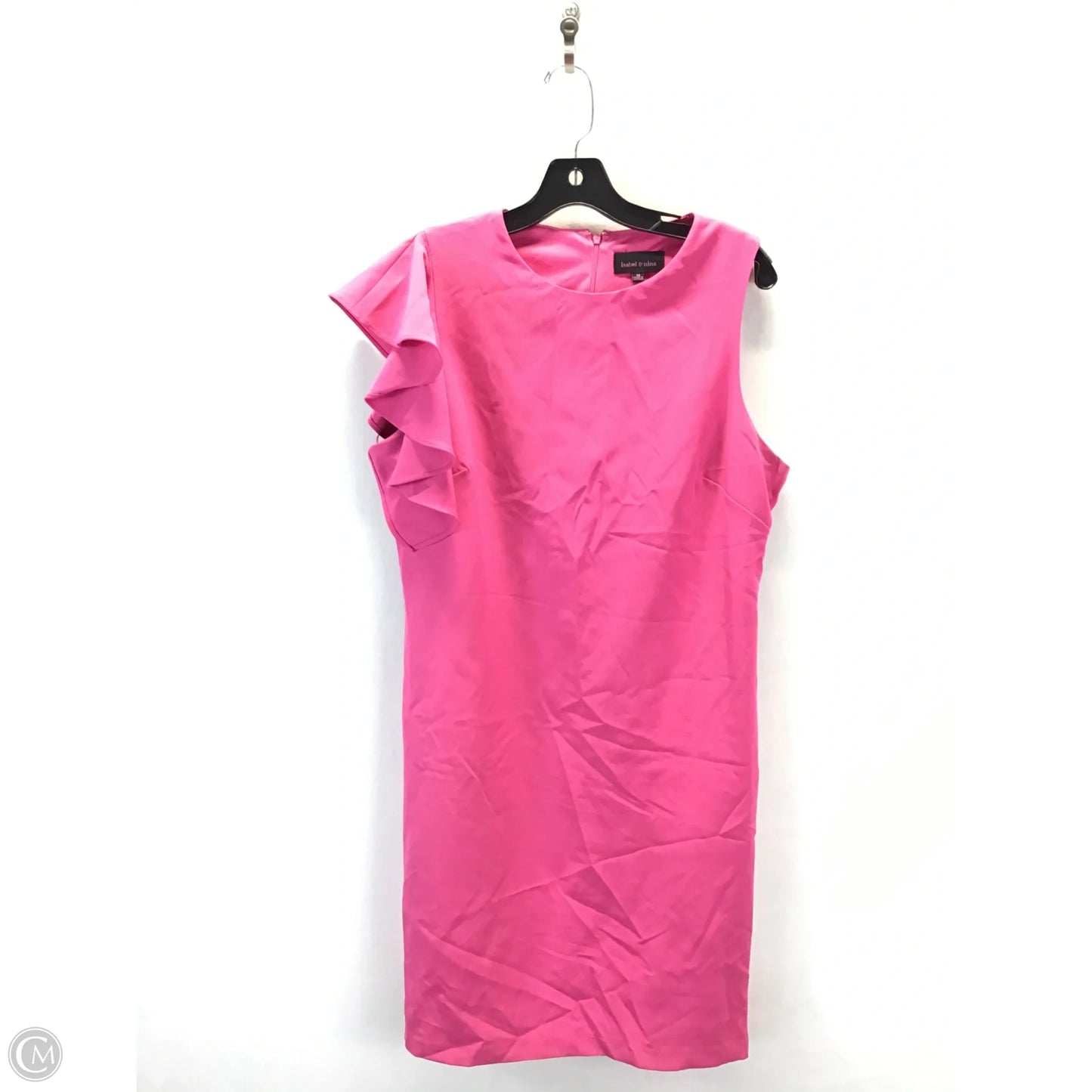 Dress Work By Clothes Mentor In Pink, Size: 16