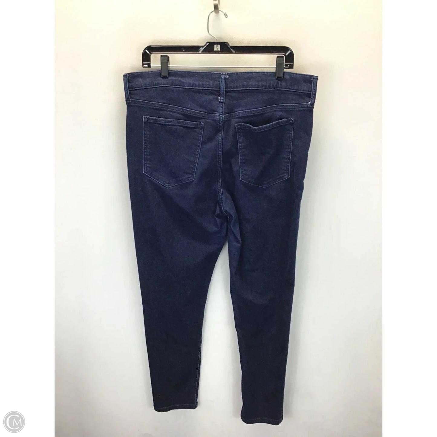 Jeans Skinny By Banana Republic In Blue, Size: 16