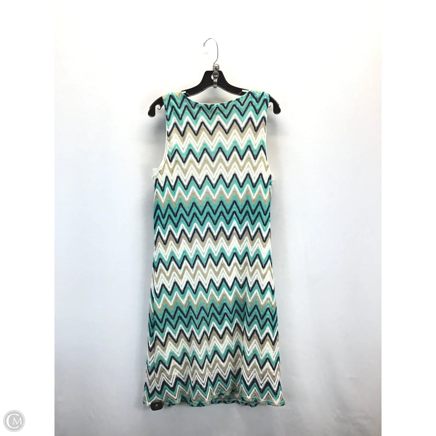 Dress Casual Midi By Tacera In Multi-colored, Size: 1x