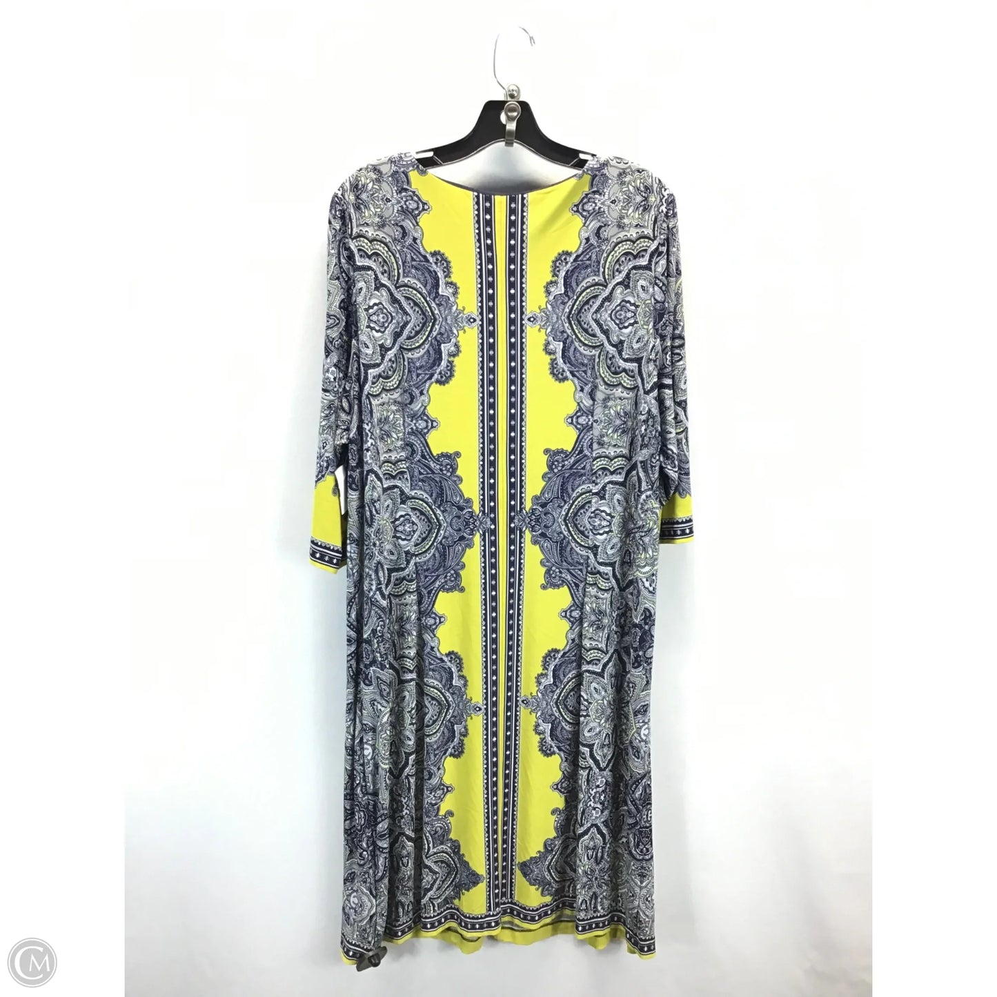 Dress Casual Midi By Sandra Darren In Multi-colored, Size: 20
