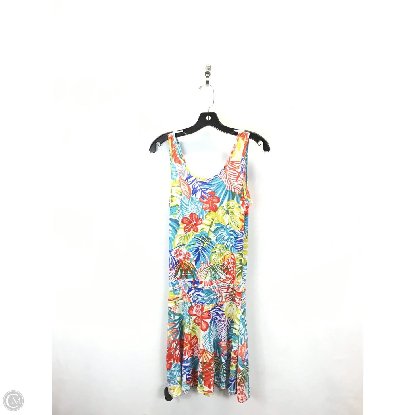 Dress Casual Midi By Clothes Mentor In Multi-colored, Size: S