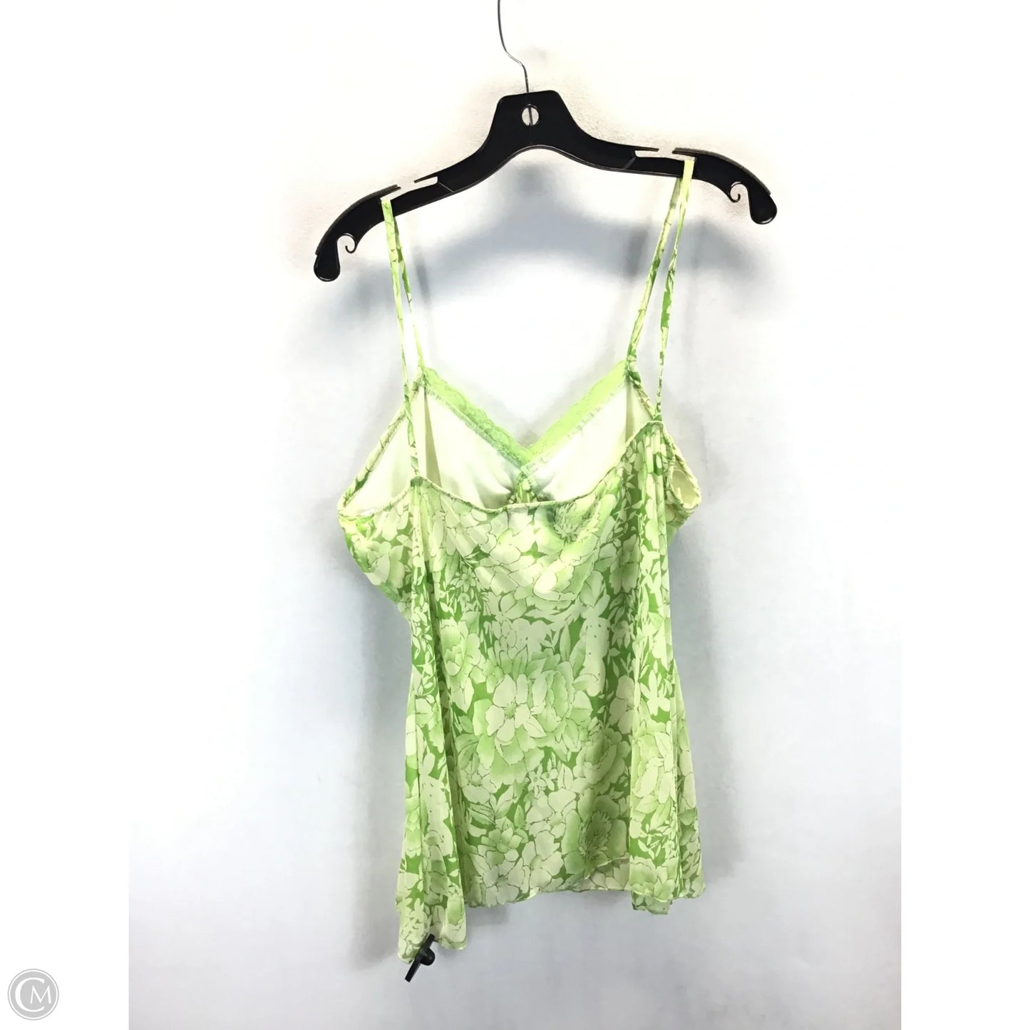 Top Sleeveless By Rag In Green, Size: Xl
