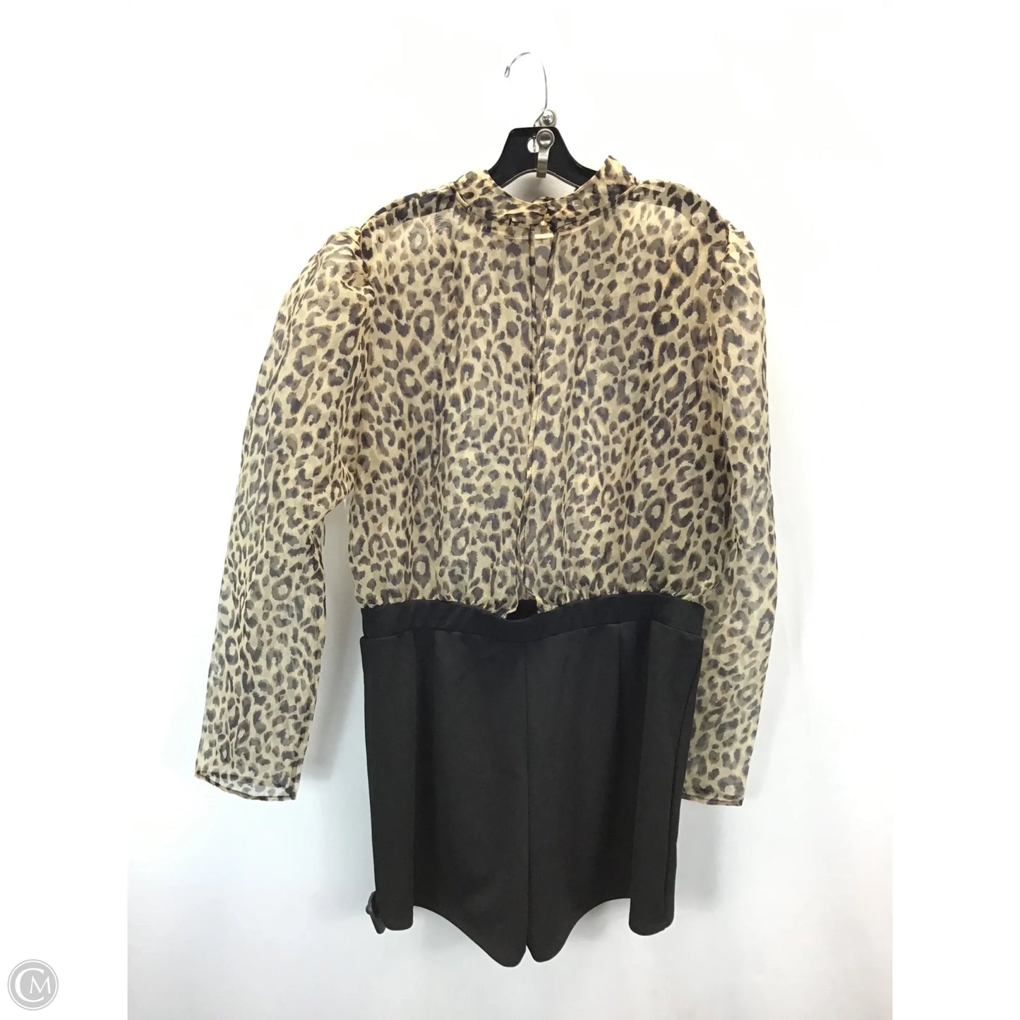 Romper By Fashion Nova In Animal Print, Size: 1x