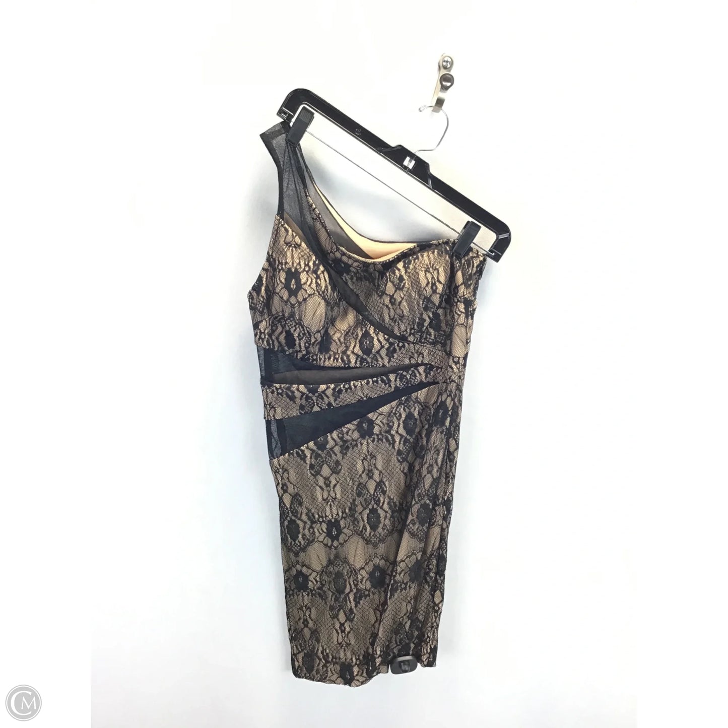 Dress Party Short By Arden B In Black & Tan, Size: S