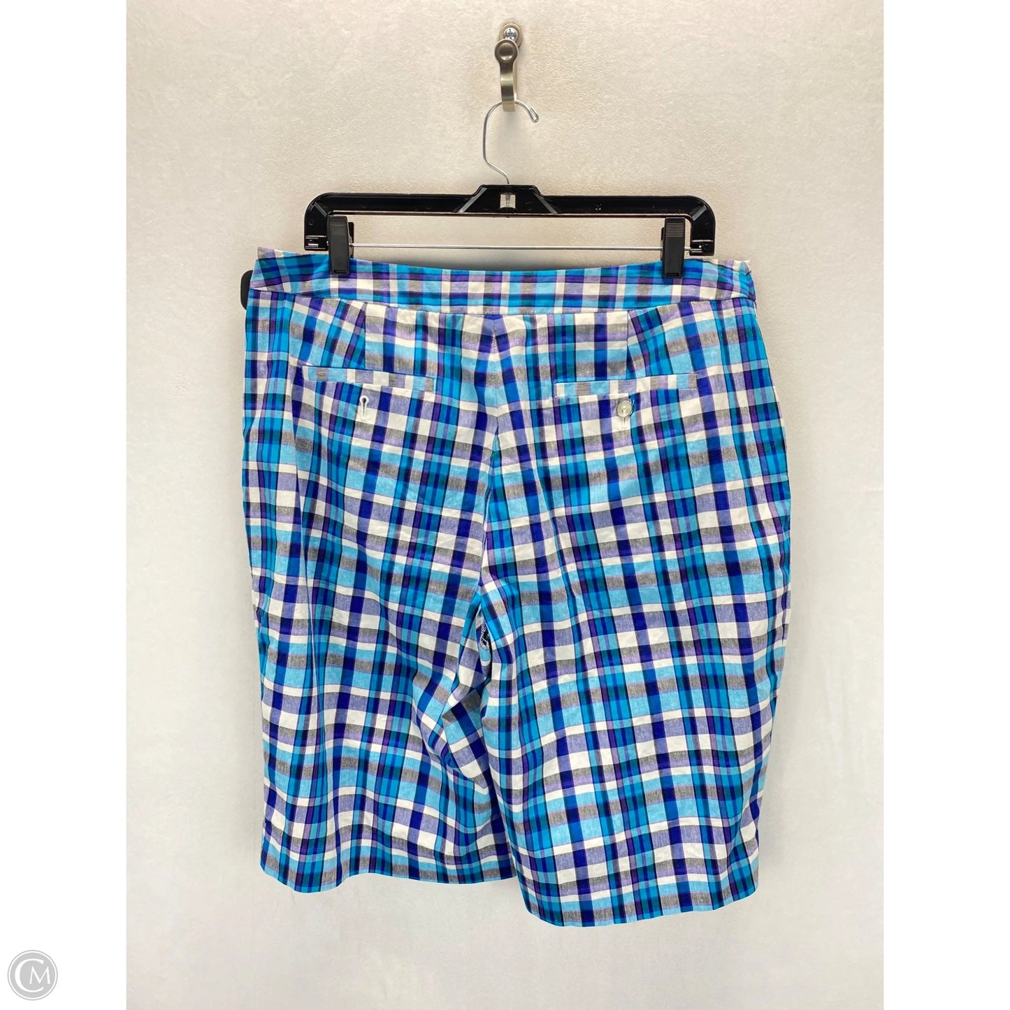 Shorts By Jones New York In Blue & Purple, Size: 14