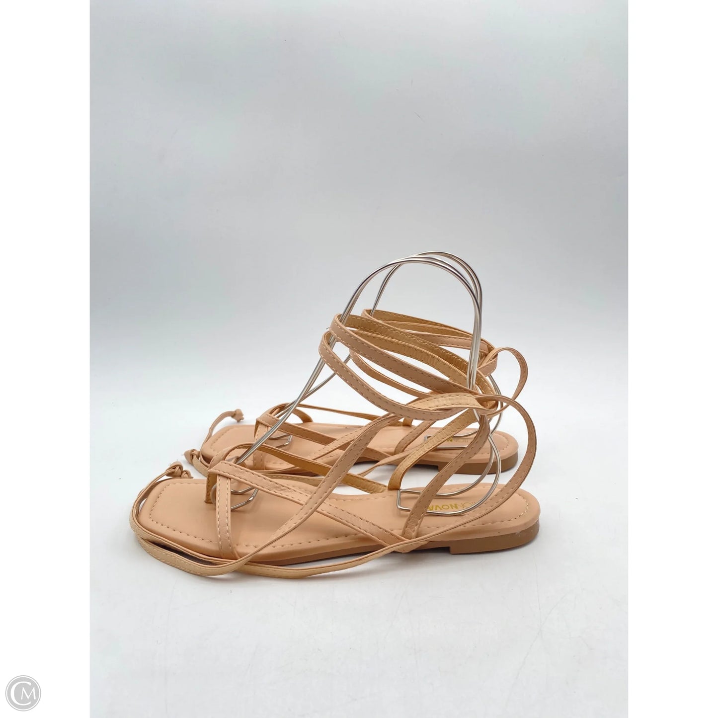 Sandals Flats By Fashion Nova In Pink, Size: 9