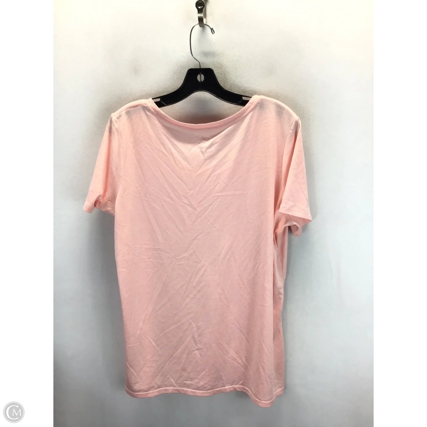 Top Short Sleeve By Nike Apparel In Peach, Size: Xl