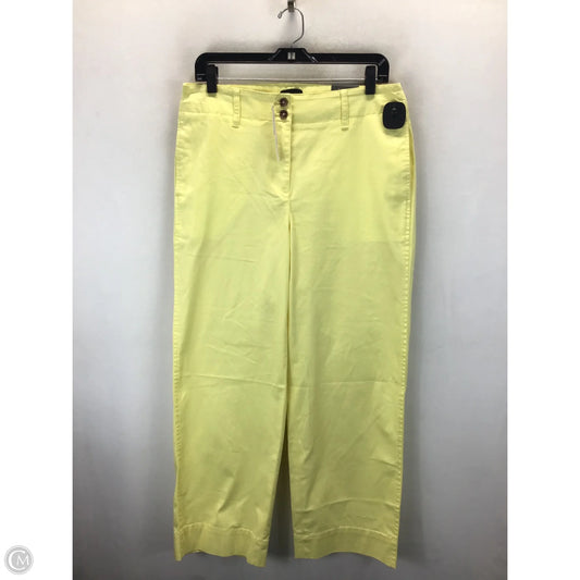 Pants Chinos & Khakis By Talbots In Yellow, Size: 8