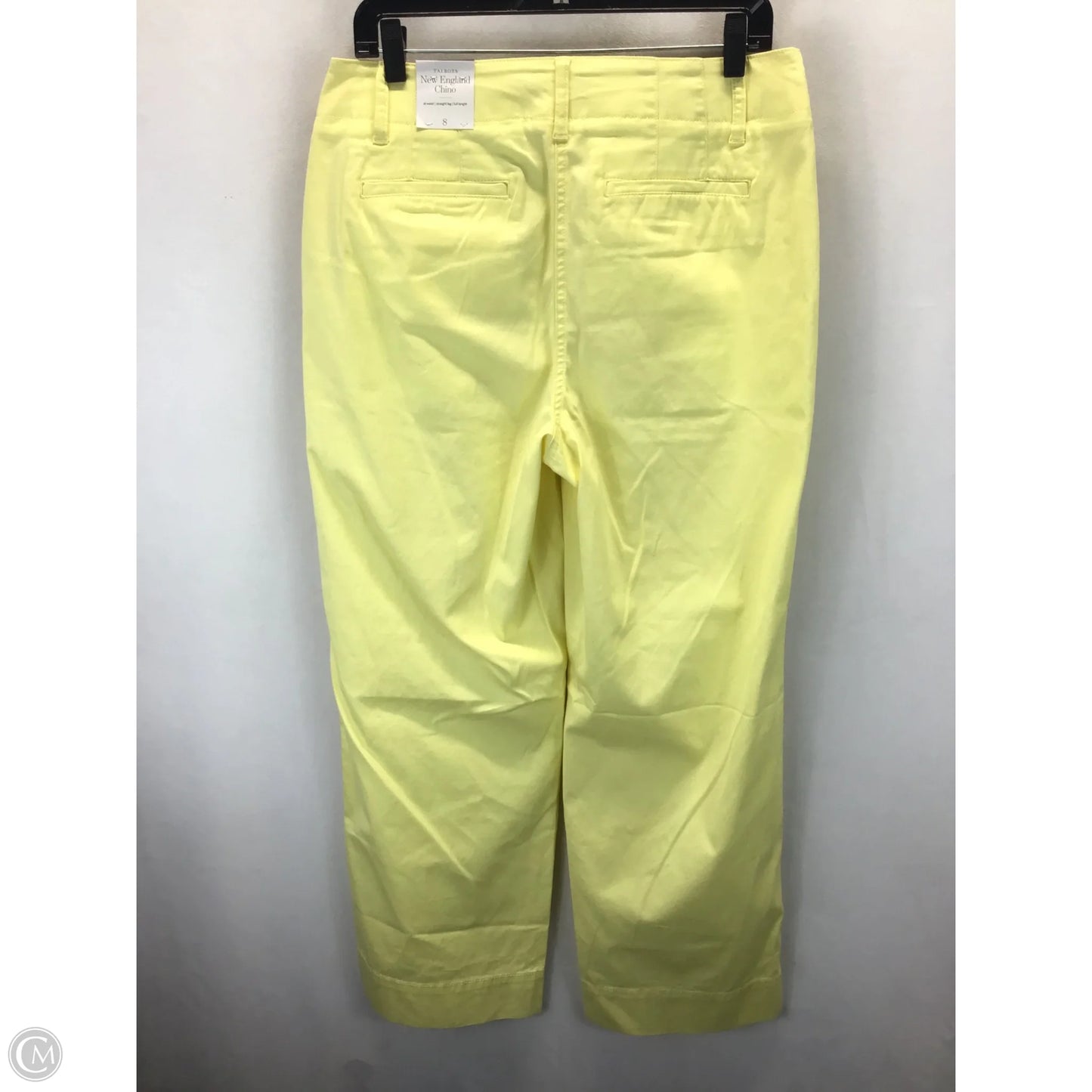 Pants Chinos & Khakis By Talbots In Yellow, Size: 8