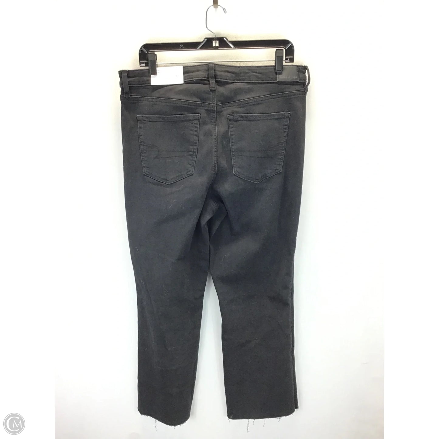 Jeans Boot Cut By American Eagle In Black, Size: 14