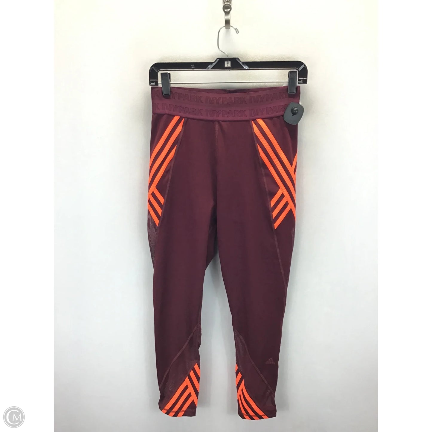 Athletic Pants 2pc By Adidas In Orange & Red, Size: M