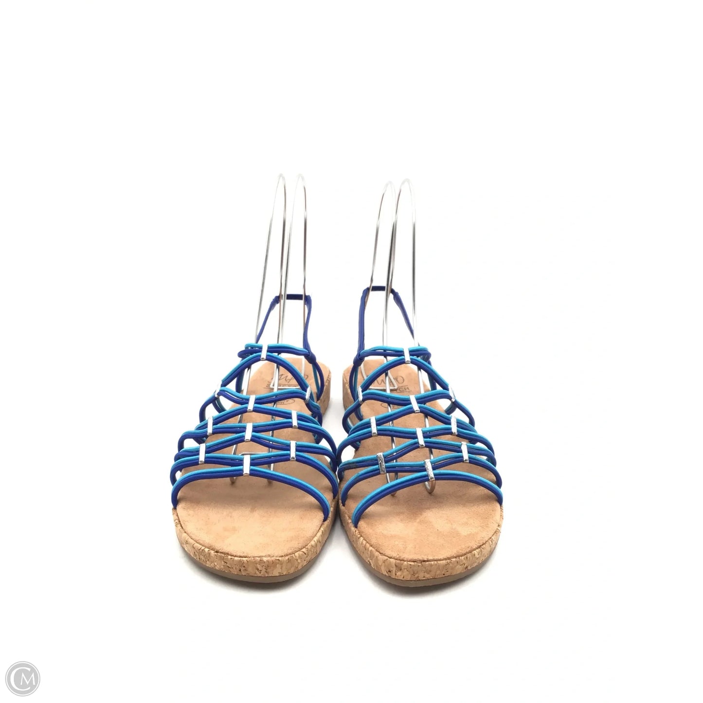 Sandals Flats By Impo In Blue, Size: 9.5
