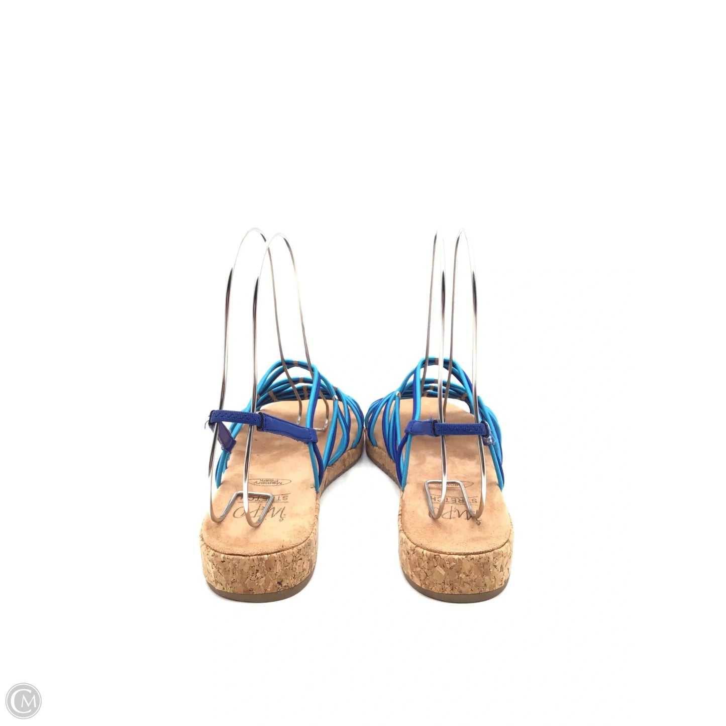 Sandals Flats By Impo In Blue, Size: 9.5