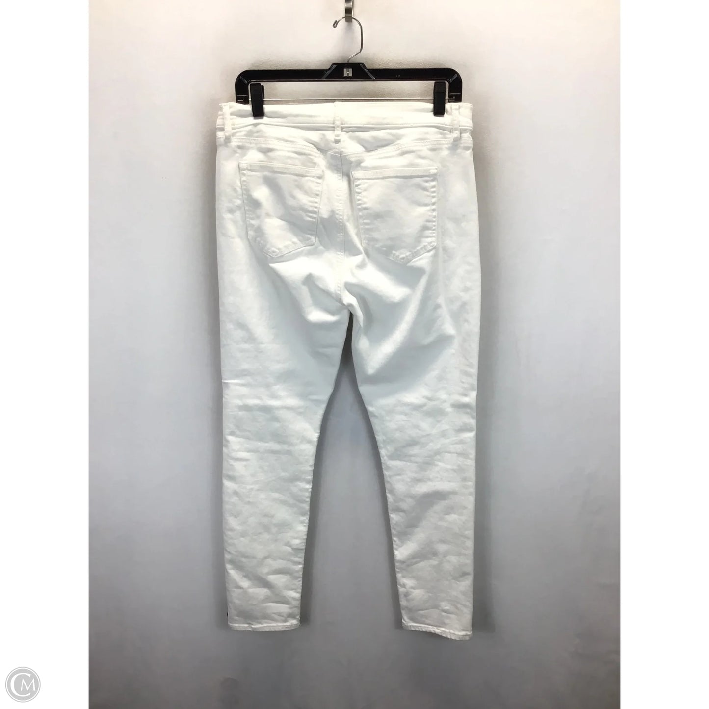 Jeans Skinny By Loft In White, Size: 10