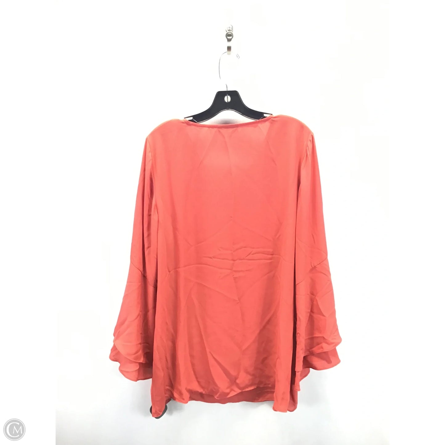 Top Long Sleeve By Alfani In Orange, Size: 18