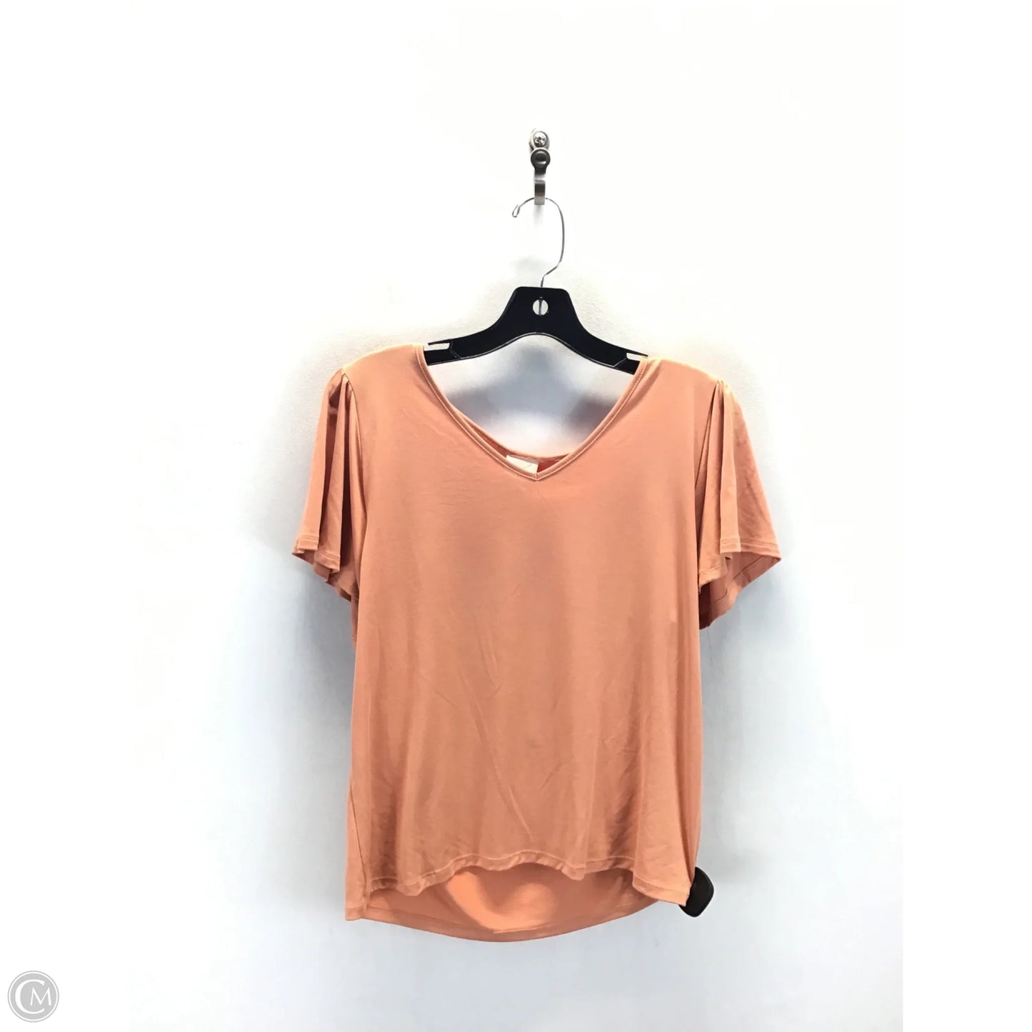 Top Short Sleeve By A New Day In Orange, Size: S