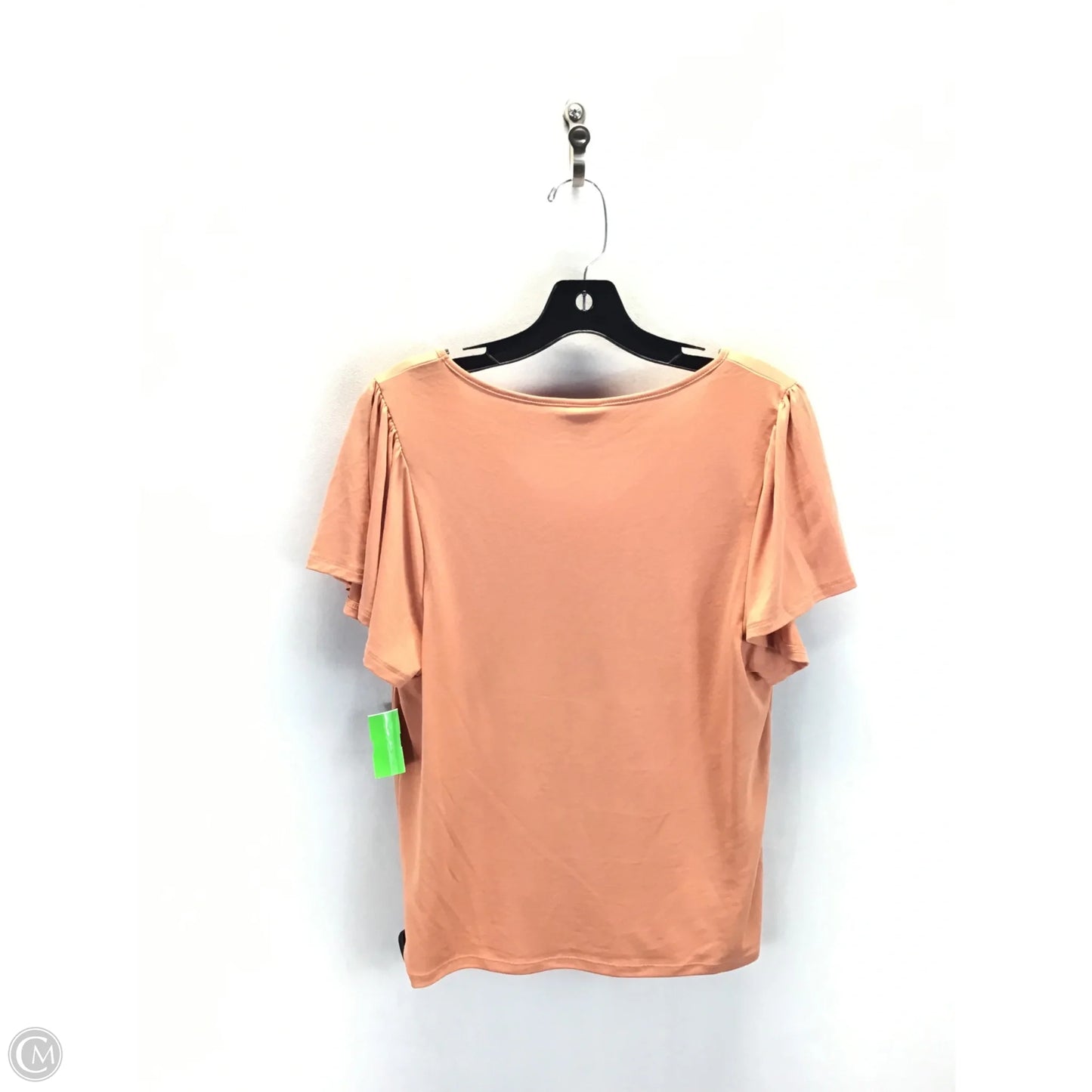 Top Short Sleeve By A New Day In Orange, Size: S