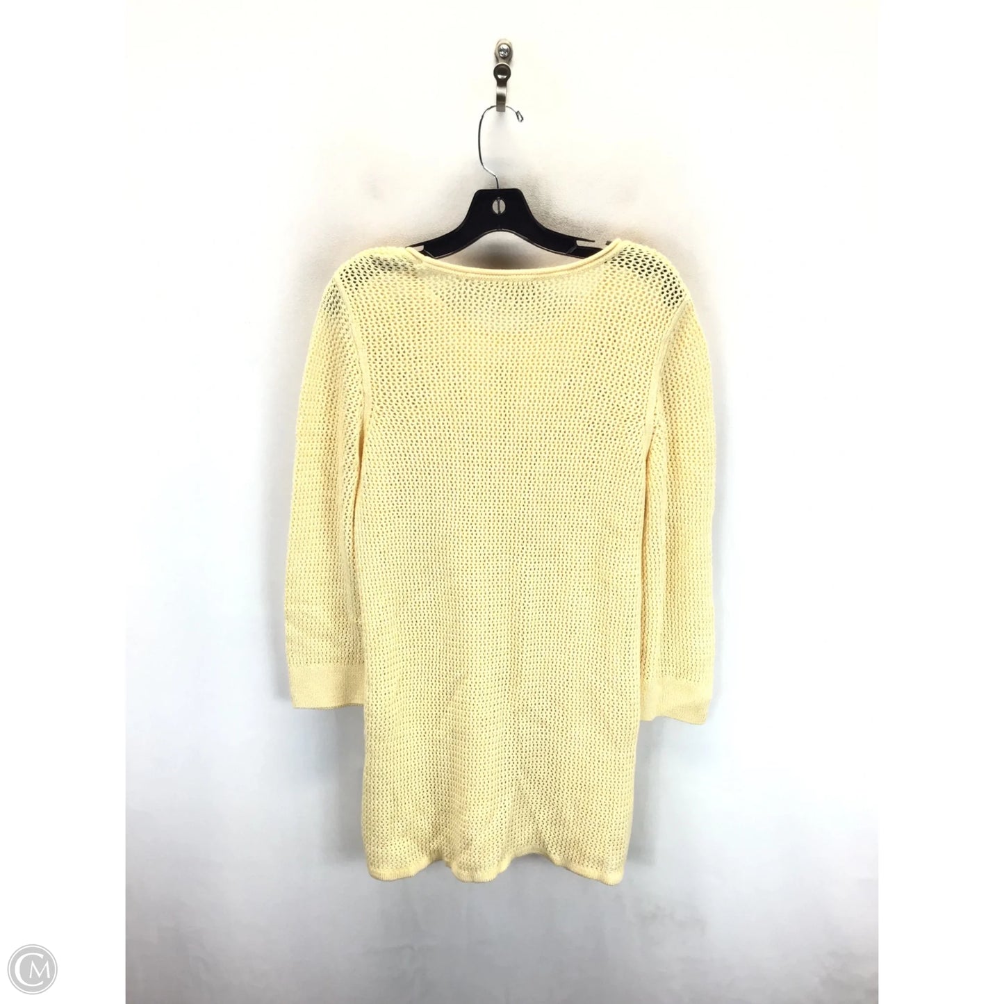 Sweater By Chicos In Yellow, Size: Xl