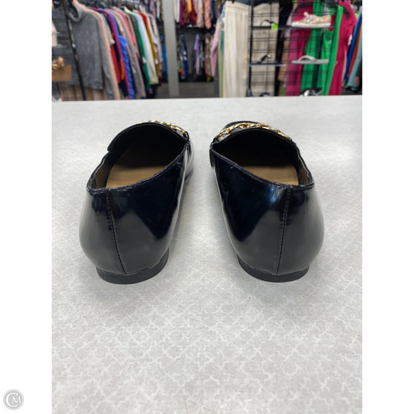 Shoes Flats By Just Fab In Black, Size: 9