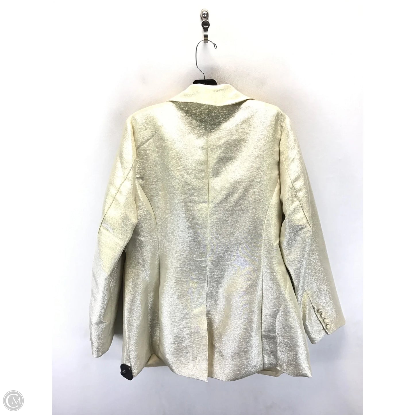 Blazer By Fashion To Figure In Gold, Size: Xl