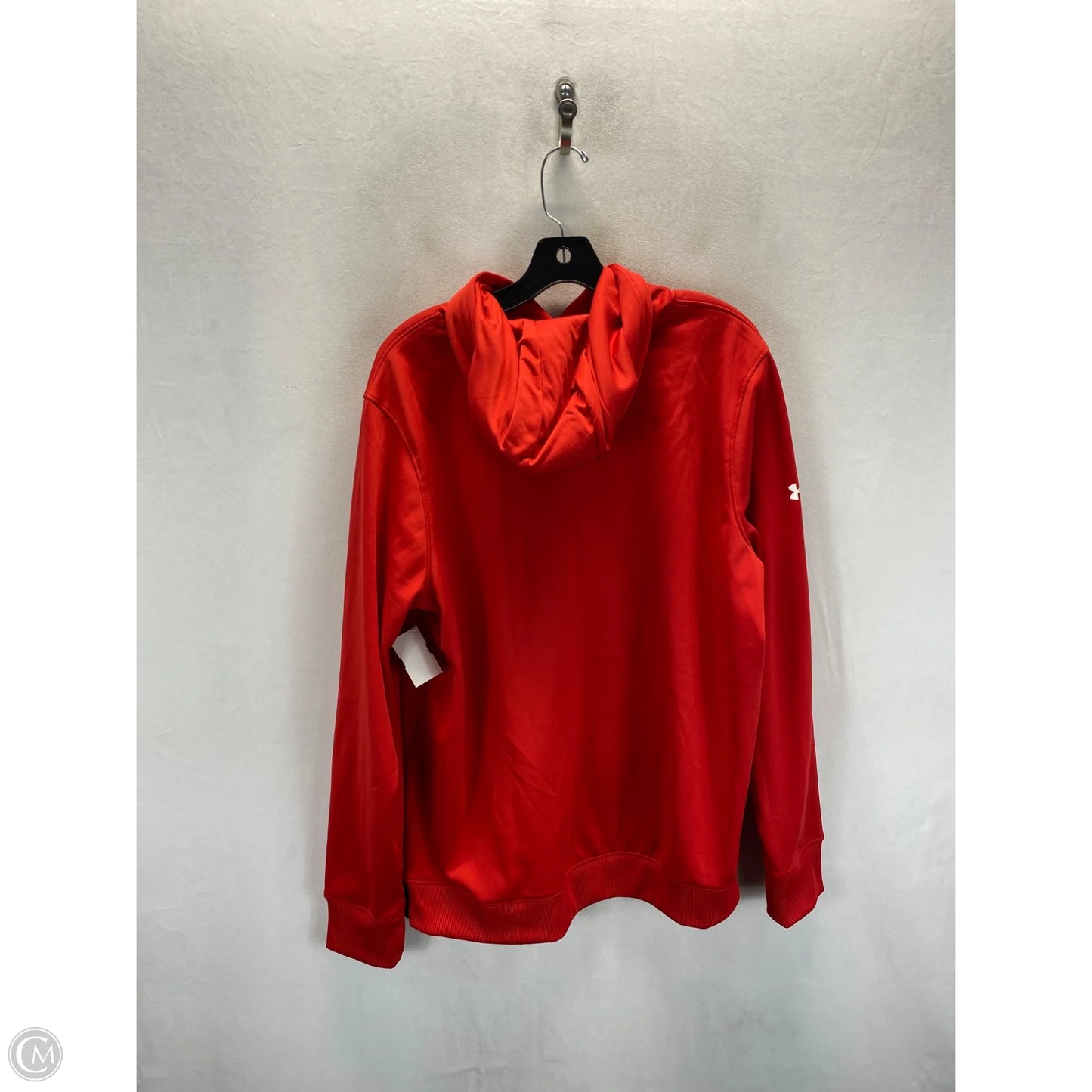 Athletic Sweatshirt Hoodie By Under Armour In Red, Size: Xl