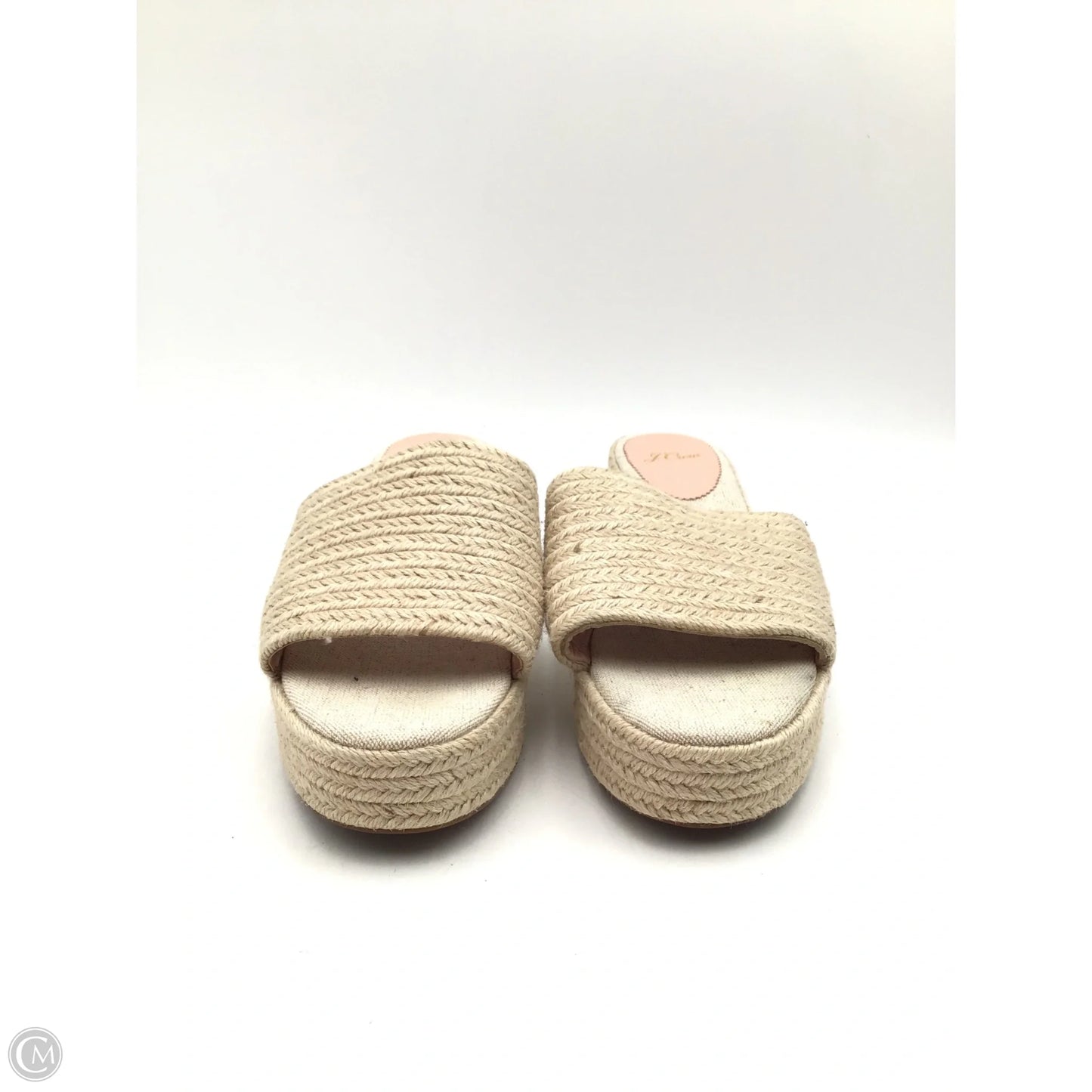 Sandals Flats By J. Crew In Tan, Size: 10