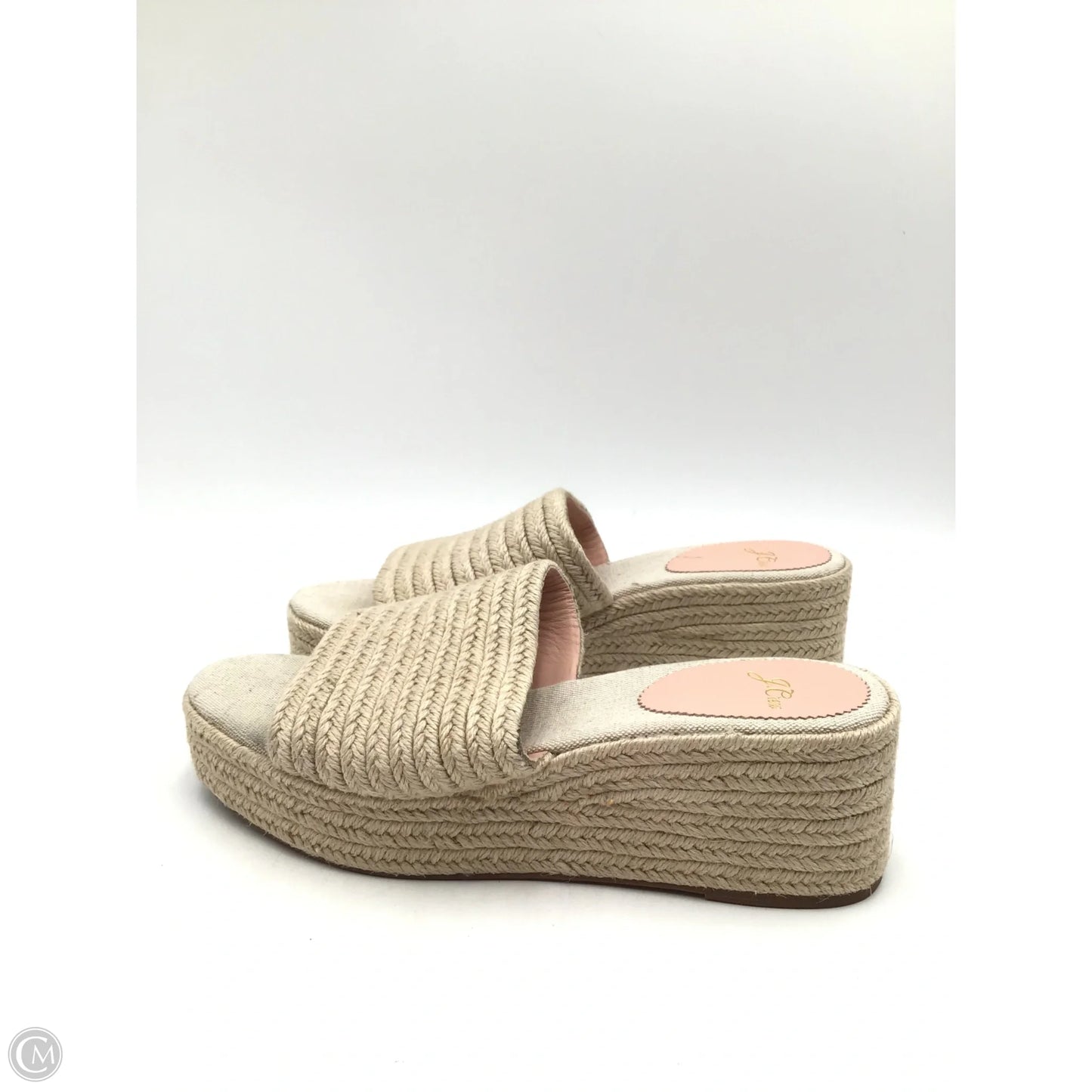 Sandals Flats By J. Crew In Tan, Size: 10