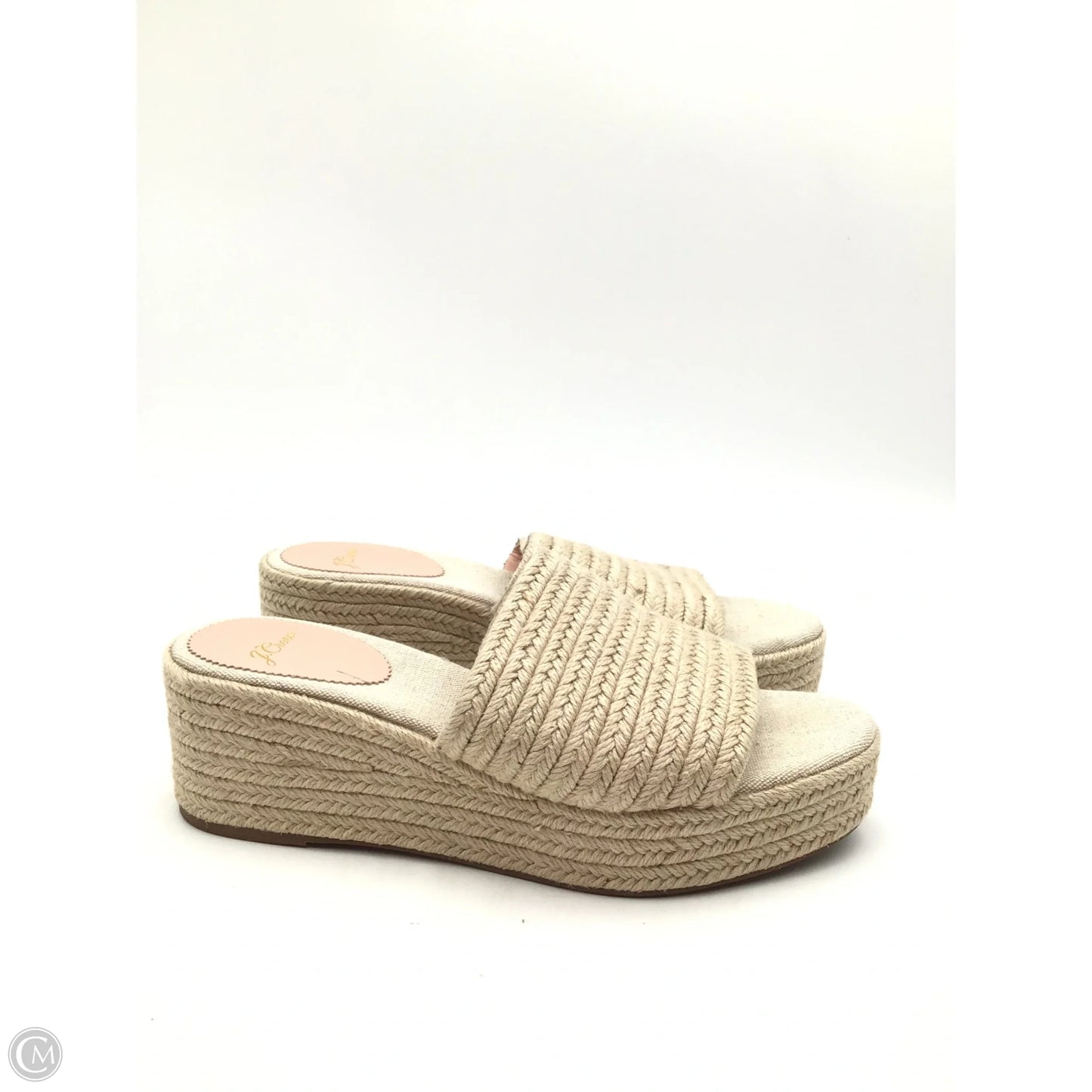 Sandals Flats By J. Crew In Tan, Size: 10