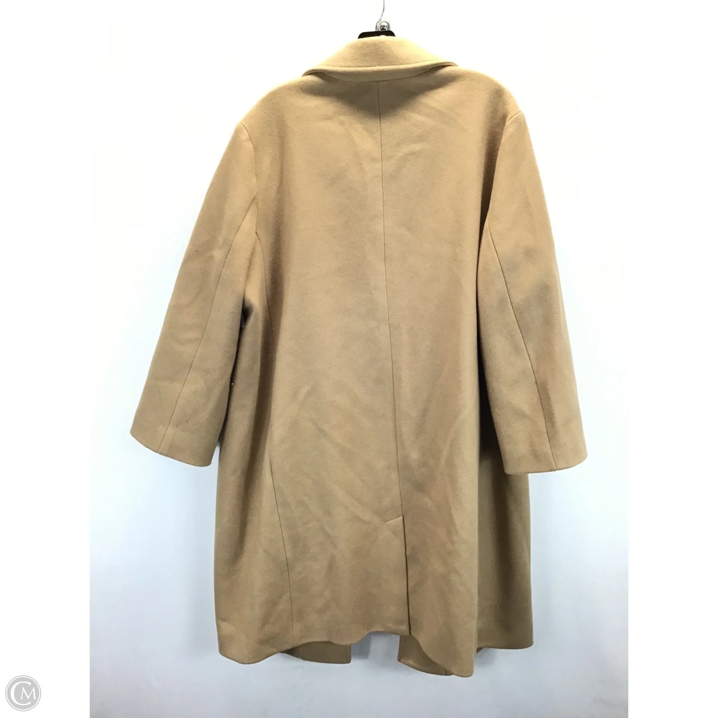 Coat Trench Coat By Gap In Tan, Size: Xl