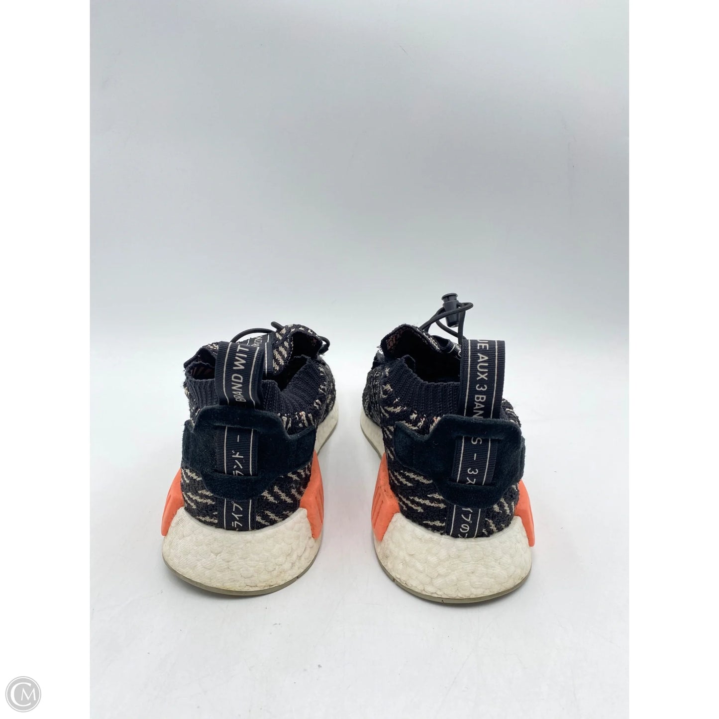 Shoes Sneakers By Adidas In Black & Tan, Size: 7.5