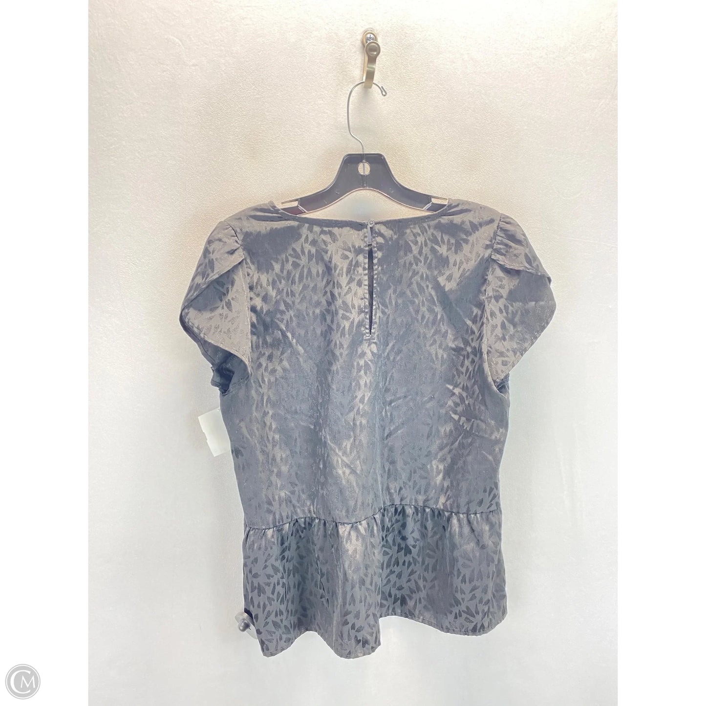 Top Sleeveless By Loft In Black, Size: S