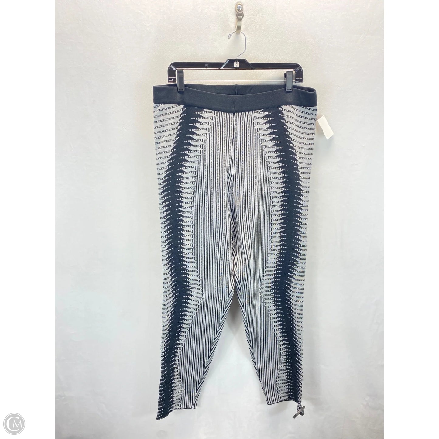 Pants Set 2pc By Fashion Nova In Black & Grey, Size: 3x