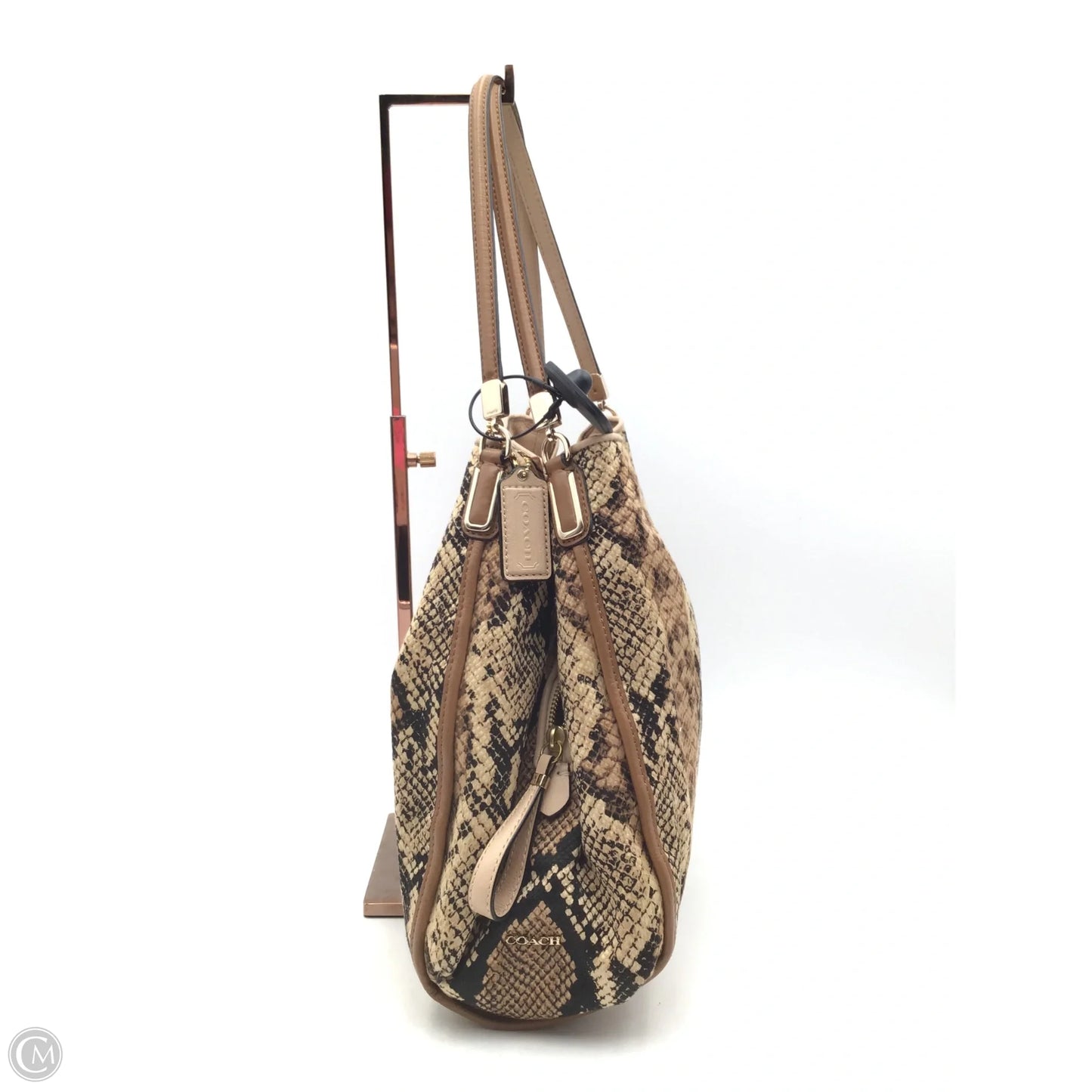 Handbag Designer By Coach, Size: Large