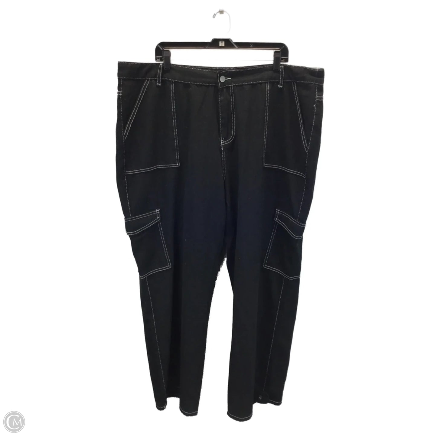 Pants Cargo & Utility By Clothes Mentor In Black, Size: 4x
