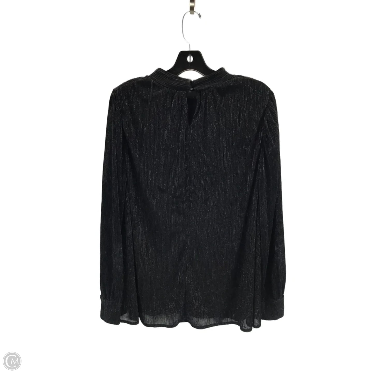 Top Long Sleeve By Lane Bryant In Black, Size: 1x